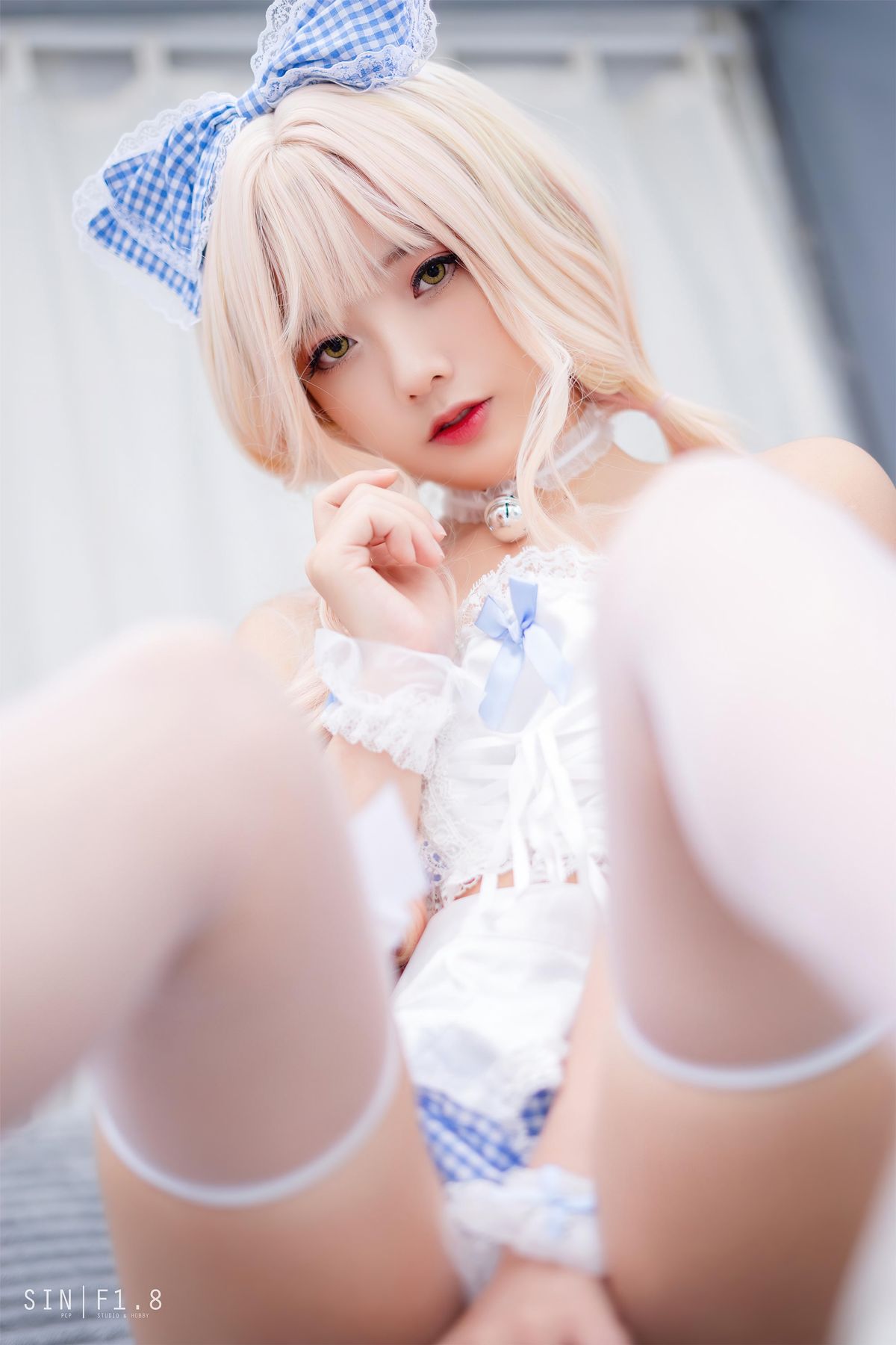 Coser@Messie Huang – Blue Maid (20P)