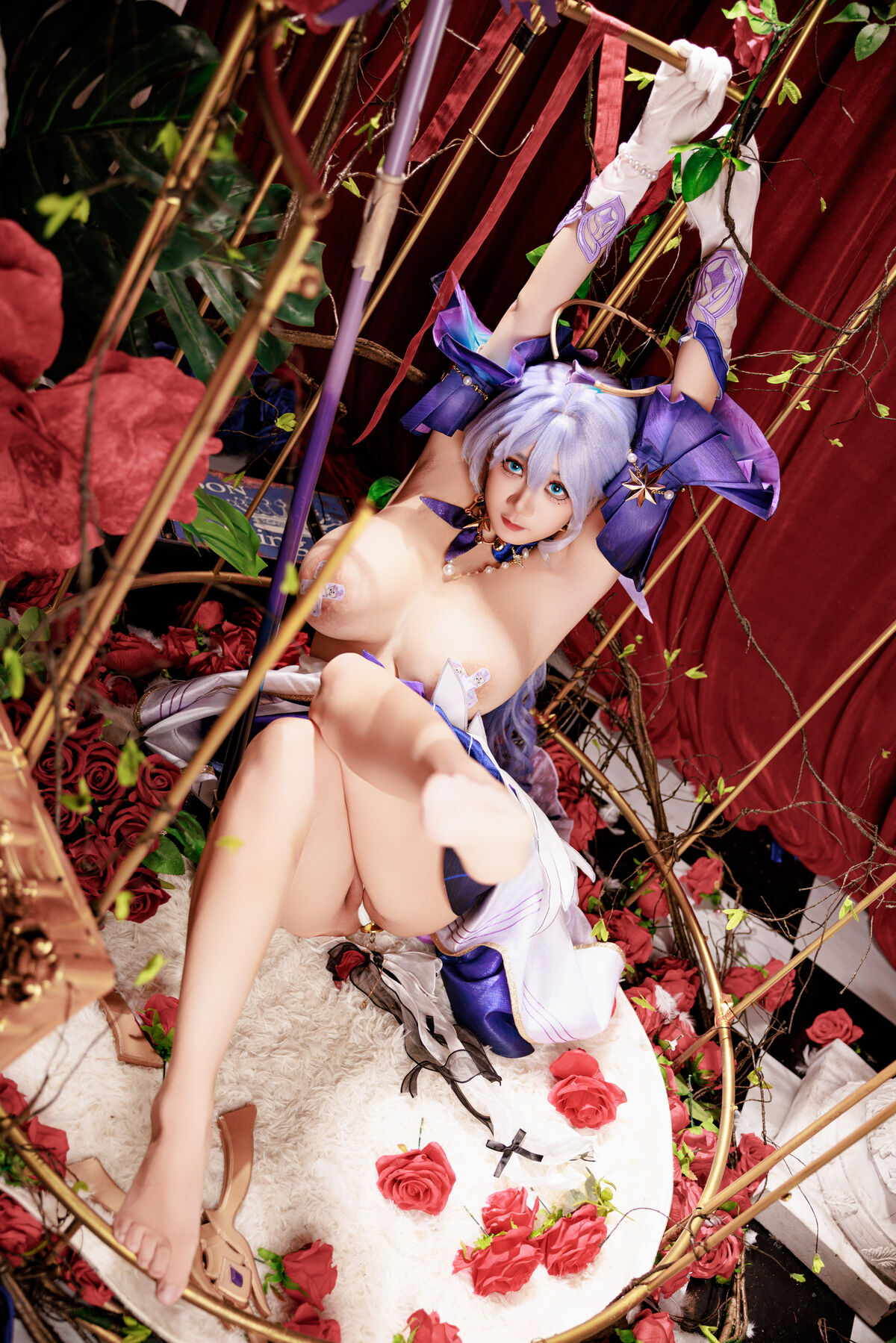 Coser@阿雪雪 – 崩坏 星穹铁道 知更鸟 (91P)