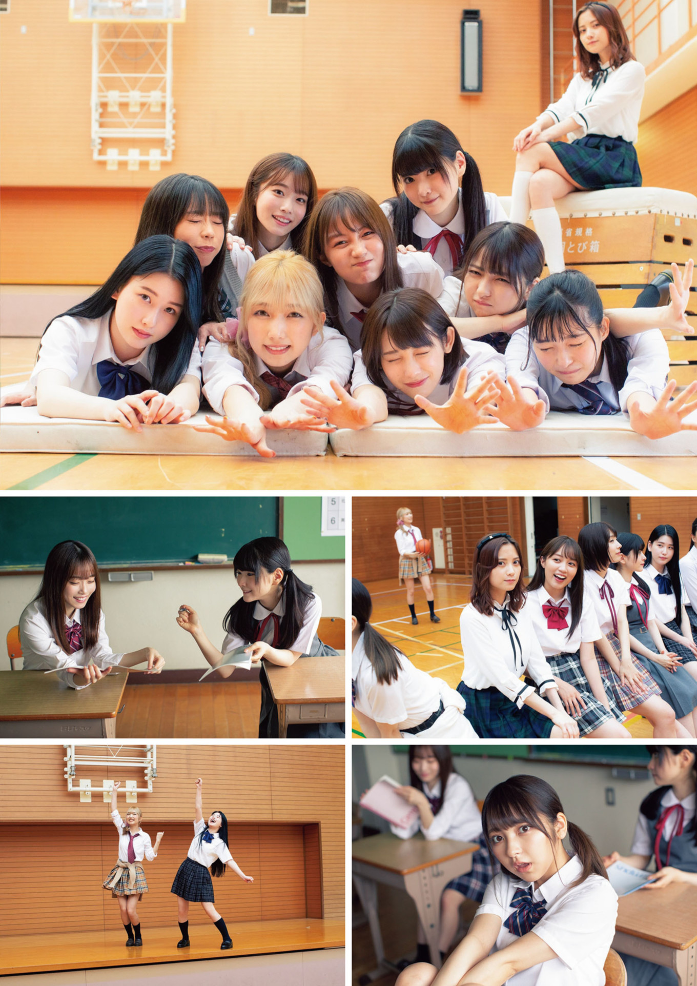 Mio Minato 水湊みお, Rui Takanashi 小鳥遊るい, ENTAME増刊 2021.10 魁!! ゼロイチ学園ビジュアルブック