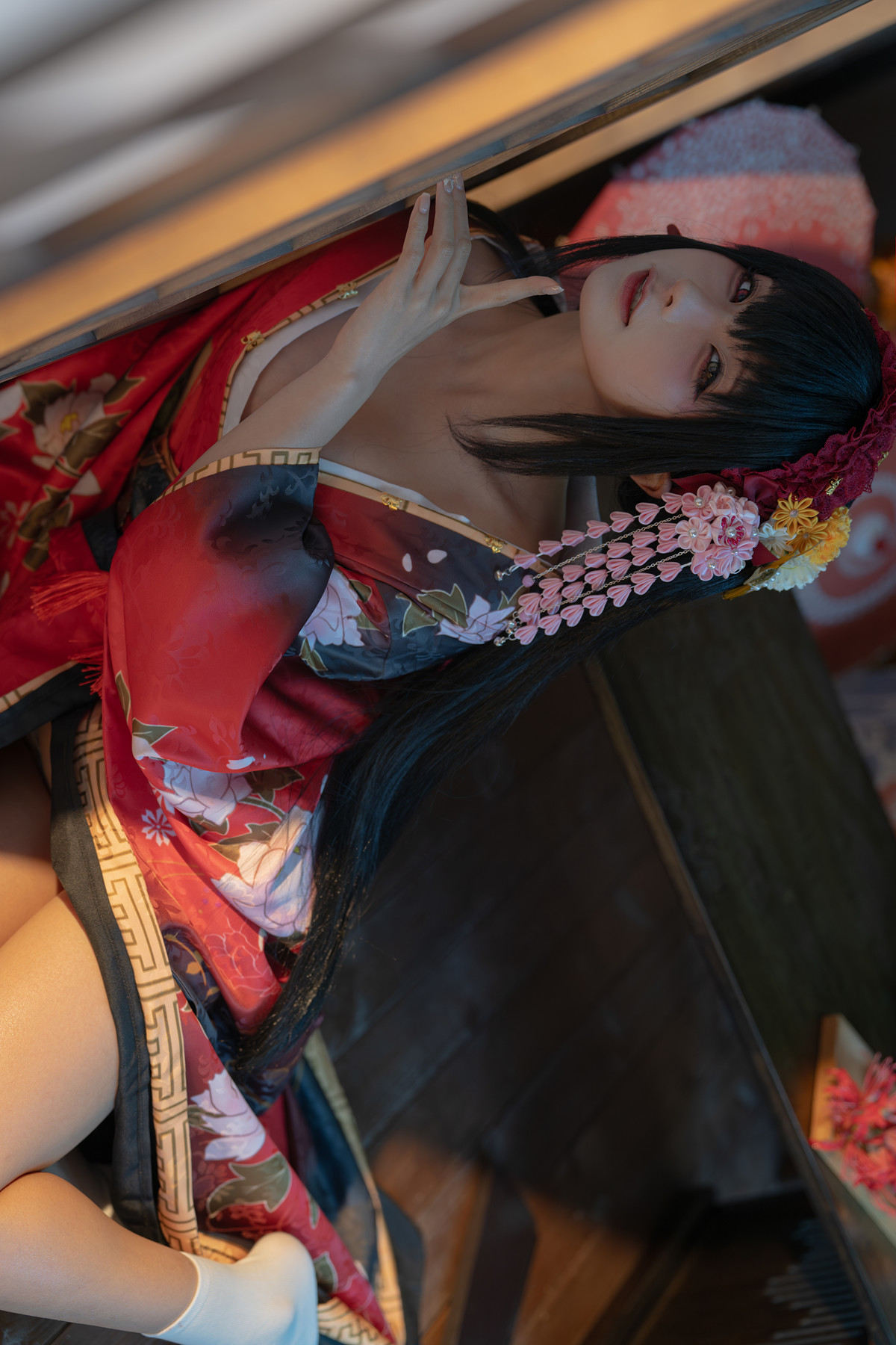 Cosplay 蠢沫沫Chunmomo 狂三和服 Kurumi Set.01(48P)