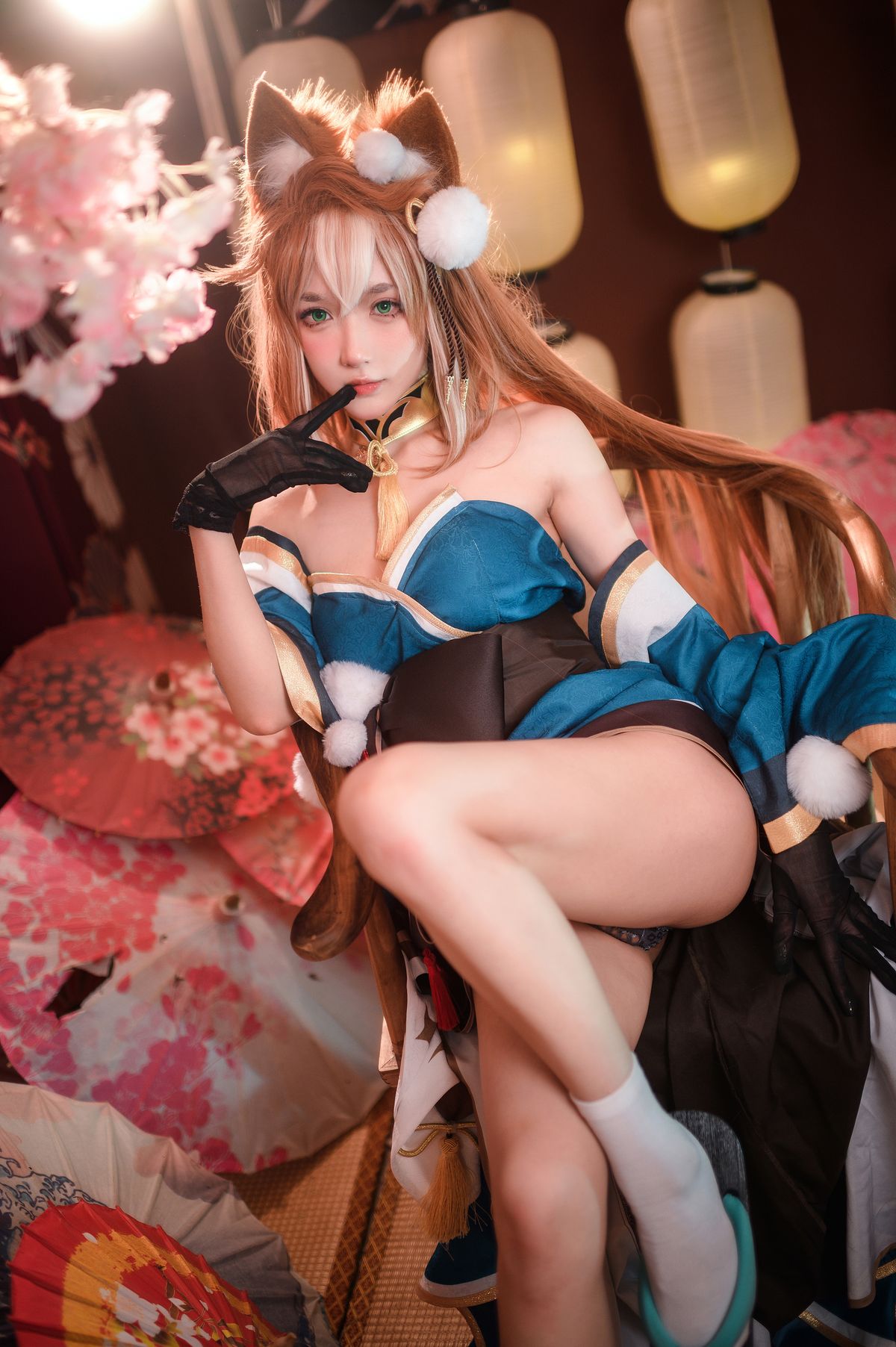 Coser@阿半今天很开心 – 原神 希娜小姐 (43P)