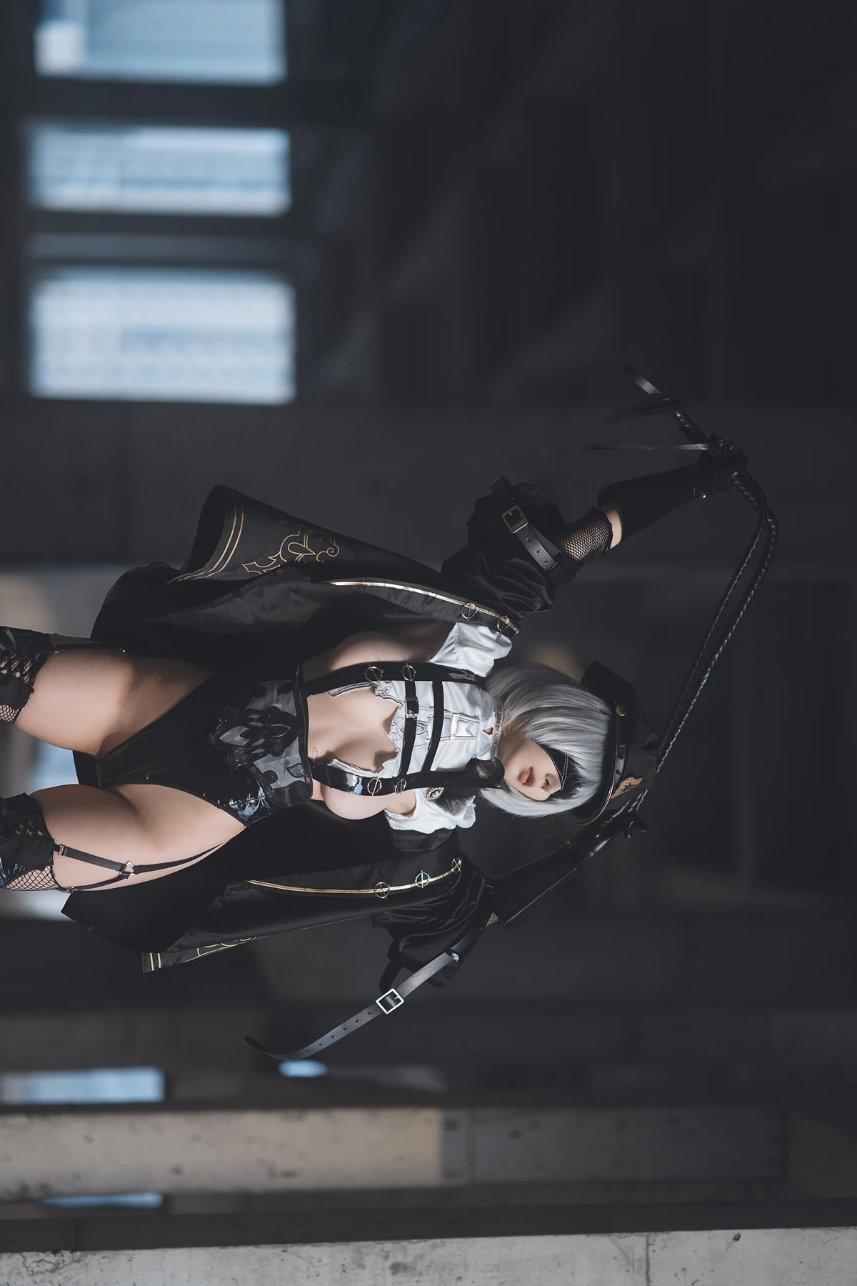 Cosplay 云溪溪Yunx1x1 & 奶桃 – 2B本 YoRHa No.2 Type B 上 Set.01