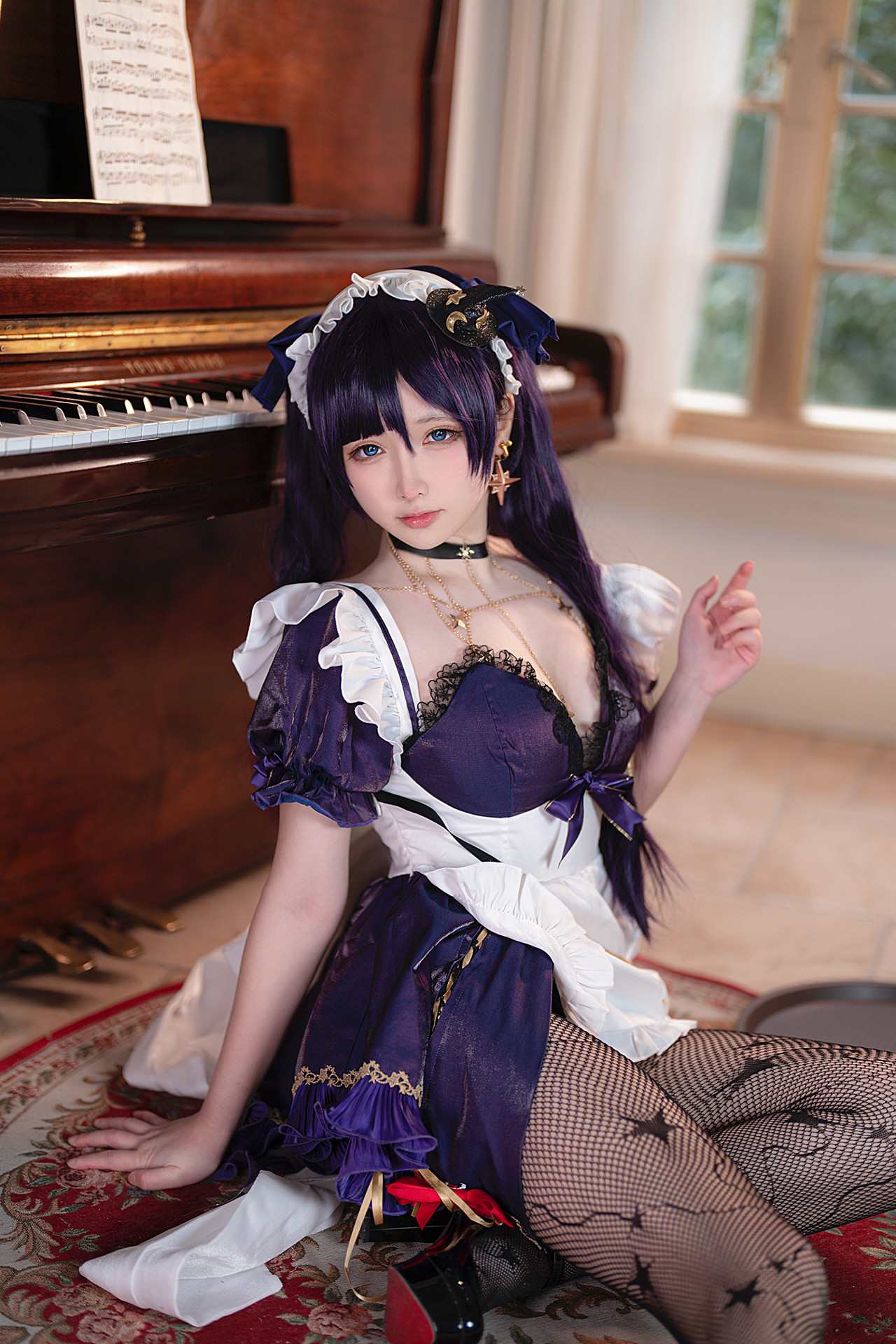 Cosplay 樱梨梨 莫娜女佣