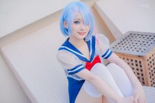 Coser@幼愛Youmeko 蕾姆泳装
