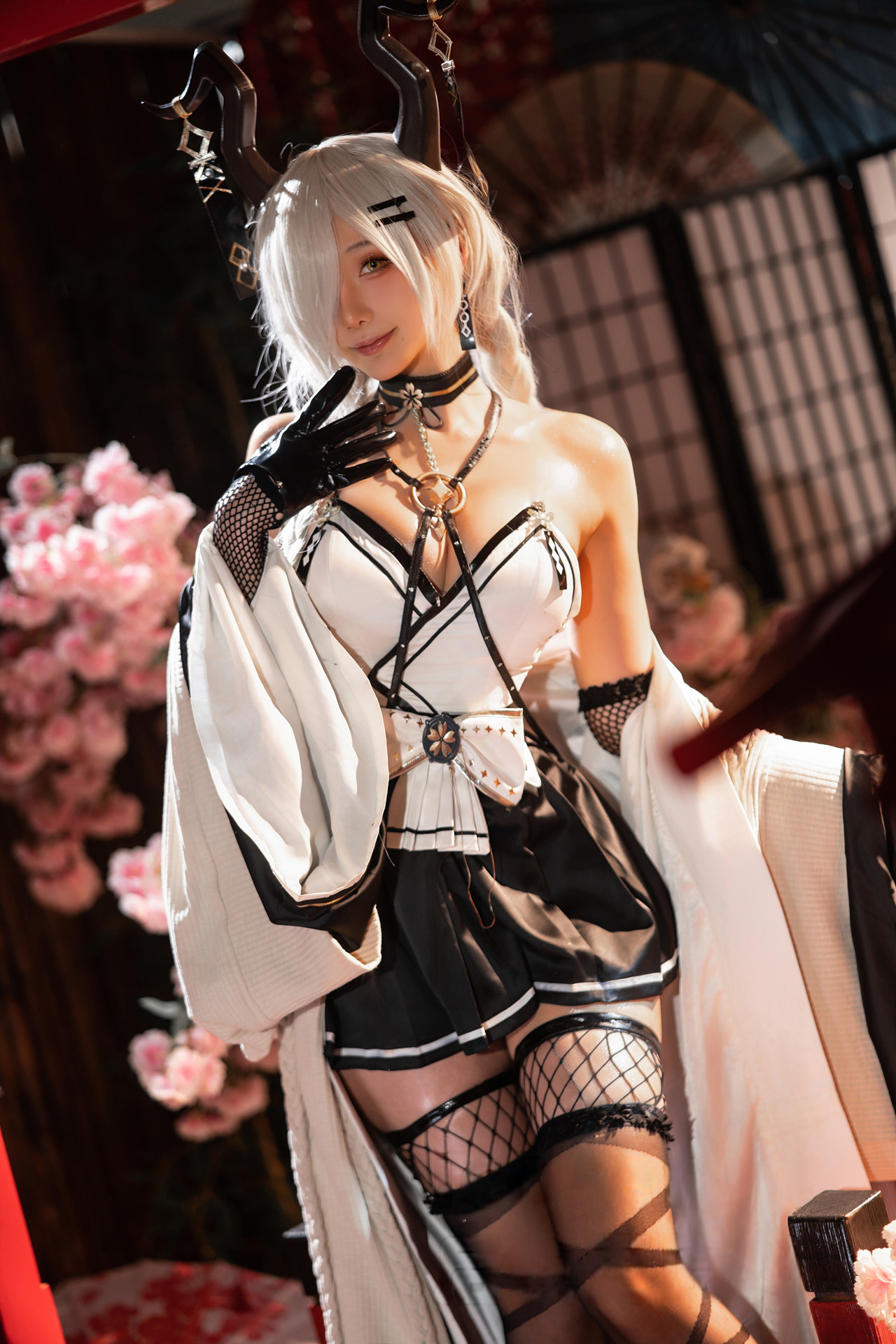 Cosplay 如月灰 碧蓝航线 尾张(32P)