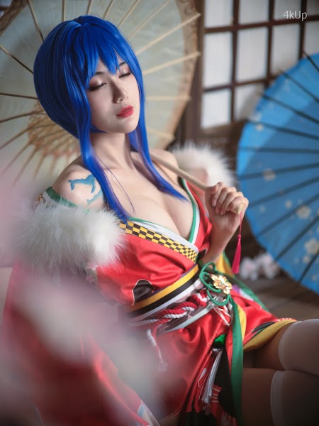 Coser@一米八的大梨子 圣姨和服