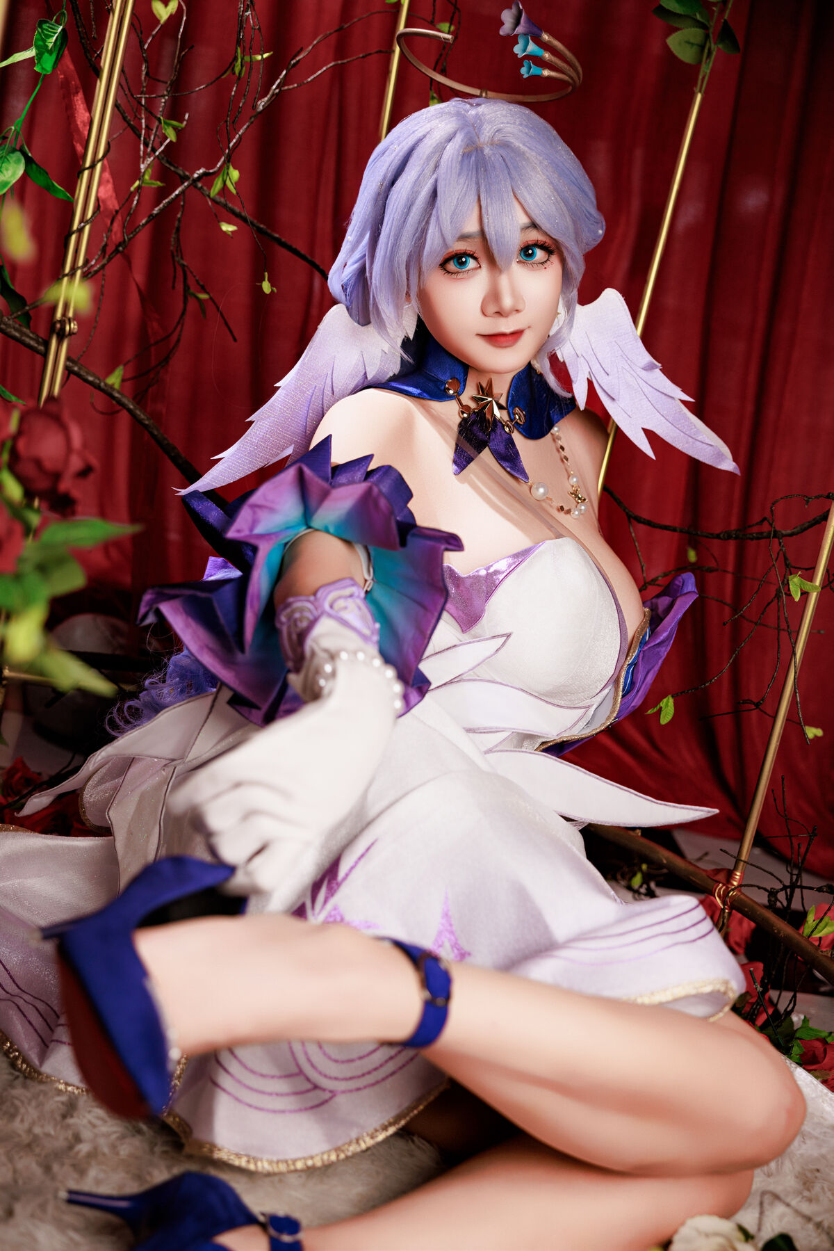 Coser@阿雪雪 – 崩坏 星穹铁道 知更鸟 (91P)