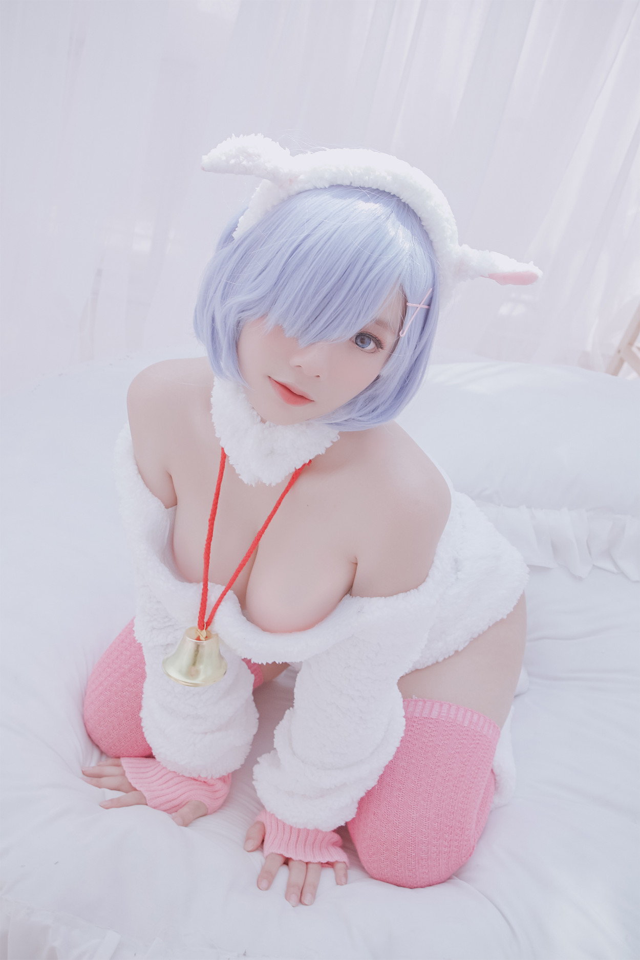 Cosplay Messie Huang レム Rem the Sheep(48P)