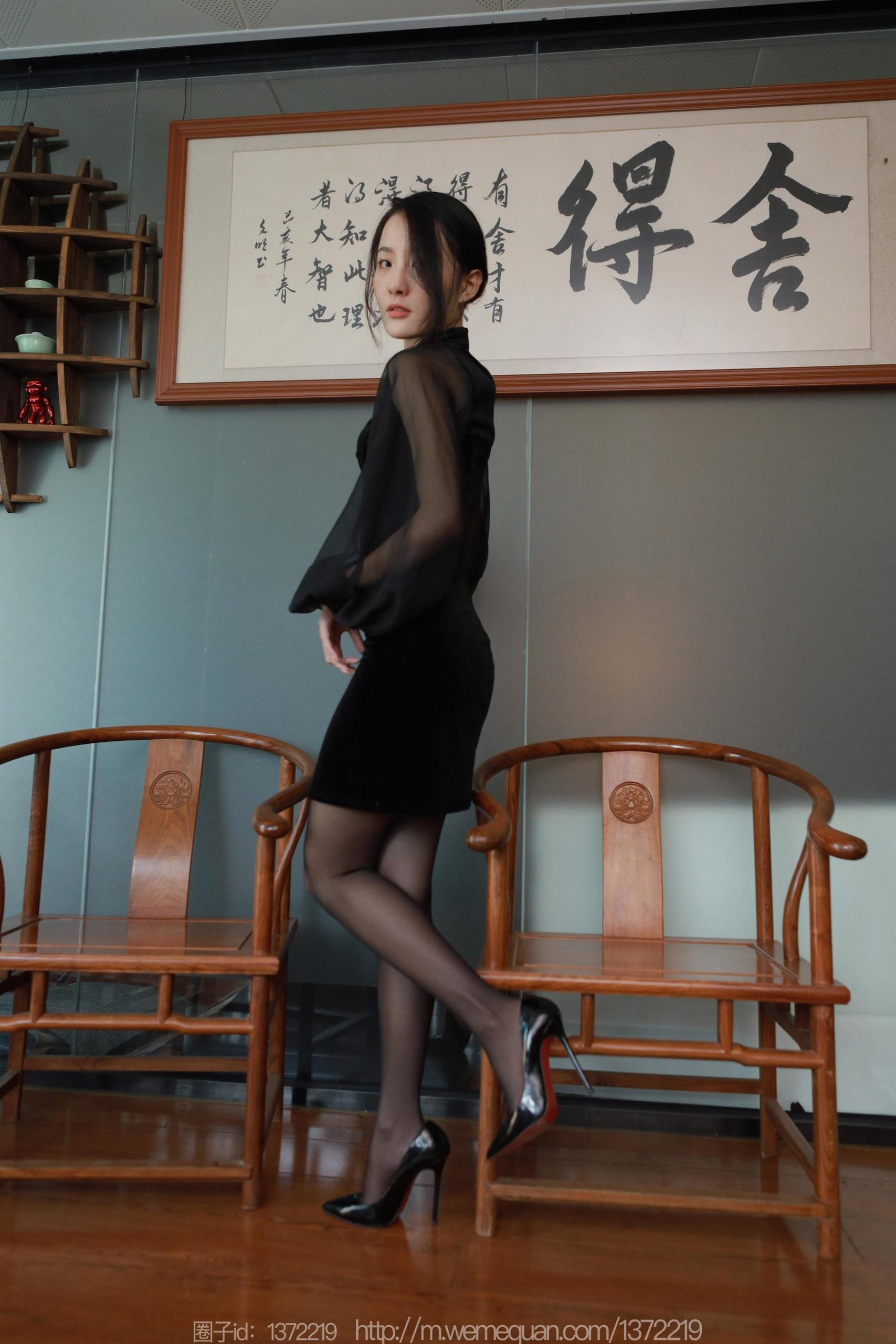 IESS异思趣向 - 模特：婉萍 《黑色蔷薇》