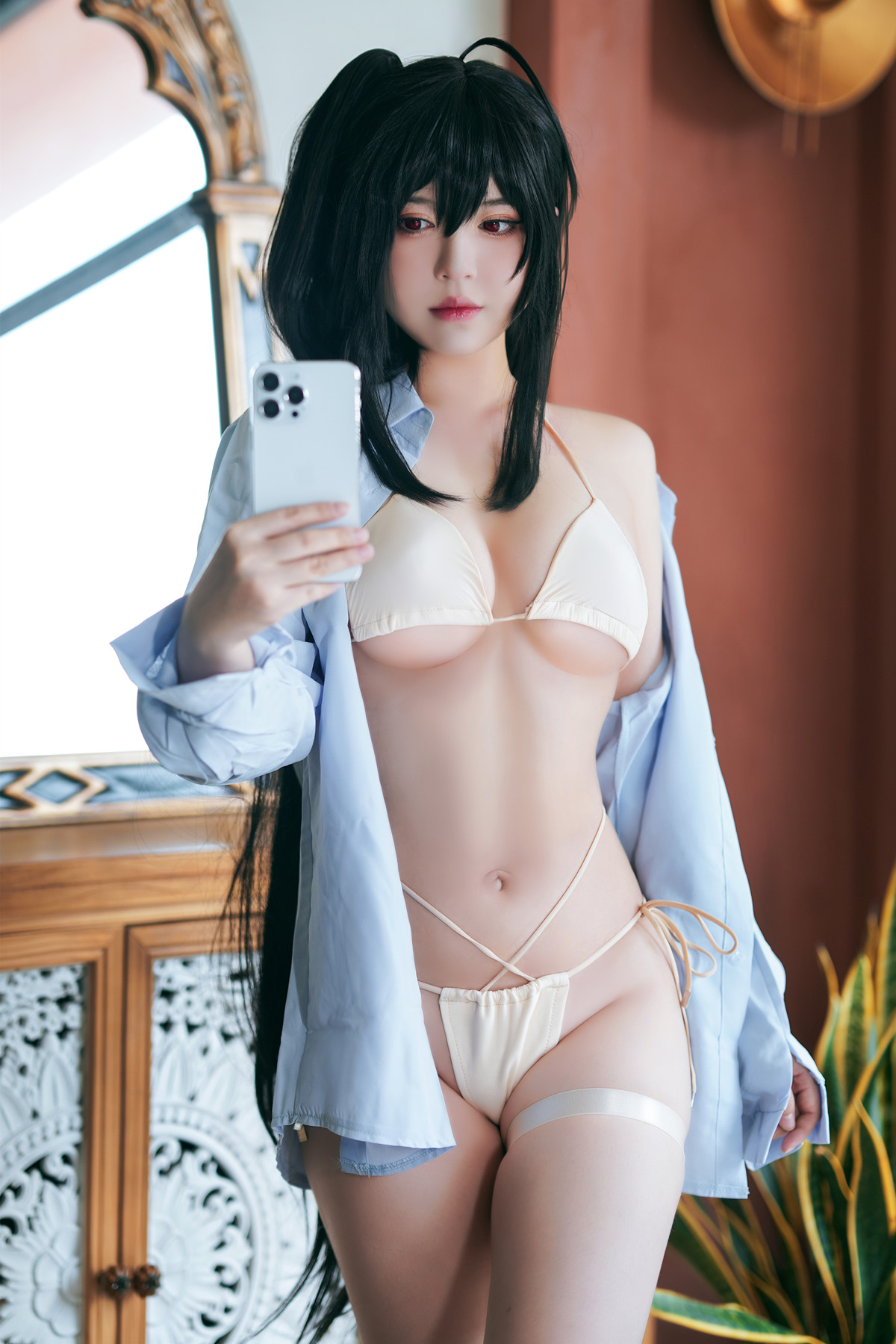 Cosplay 半半子Banbanko 大鳳水着 「白浜のデイドリーム」(40P)
