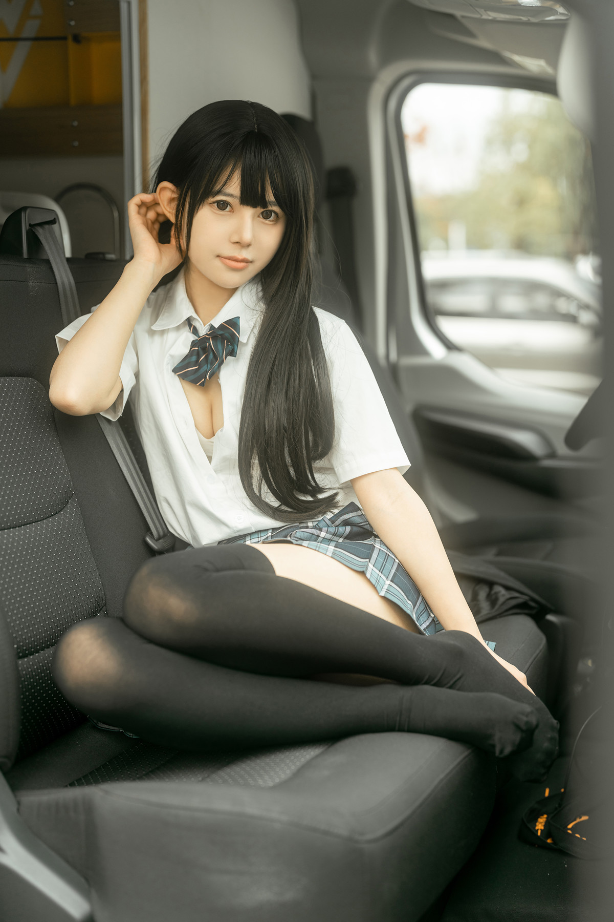 Cosplay Rua阮阮 房车JK(54P)