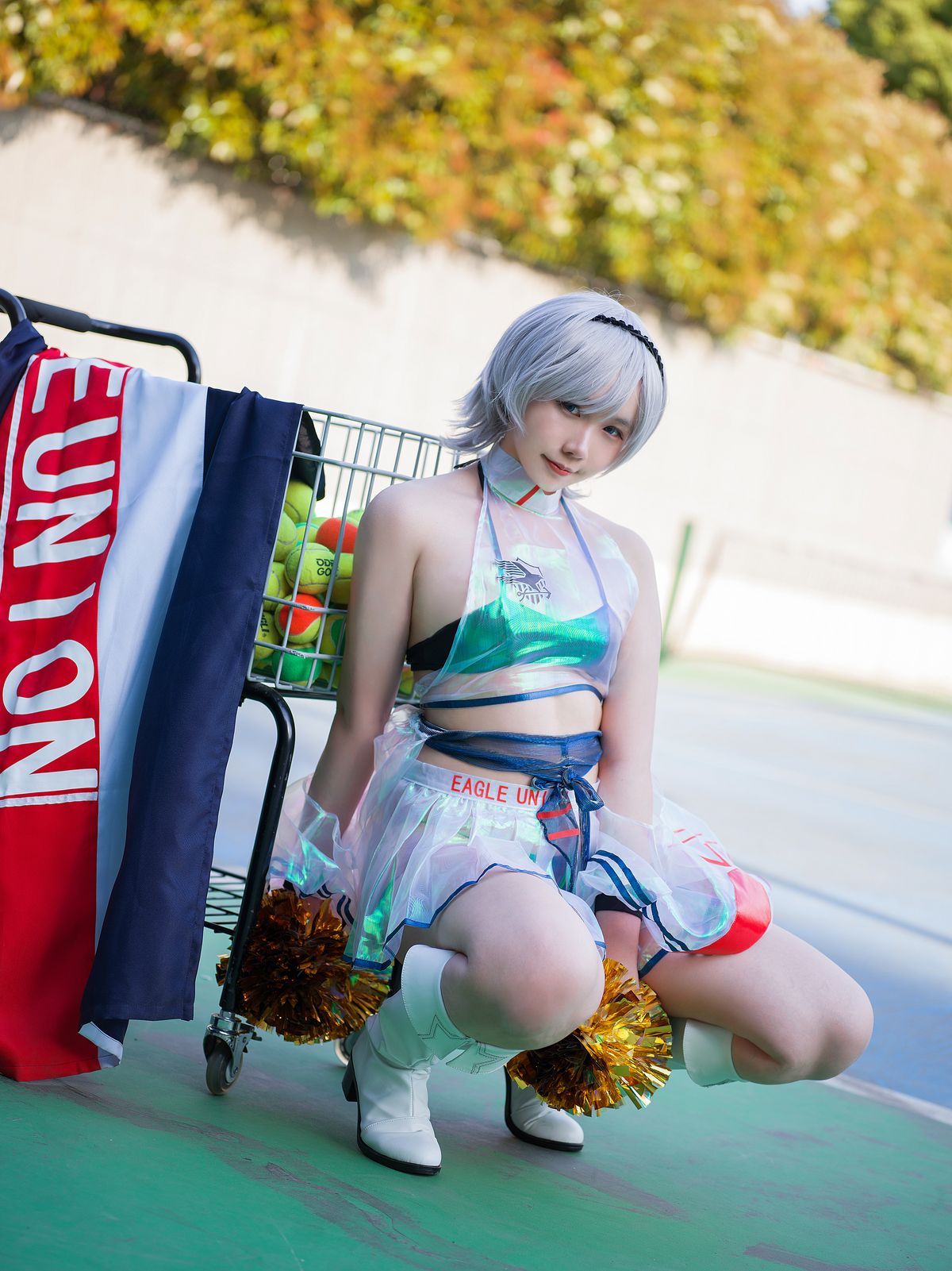 Coser@麻花麻花酱 – 啦啦队 (31P)