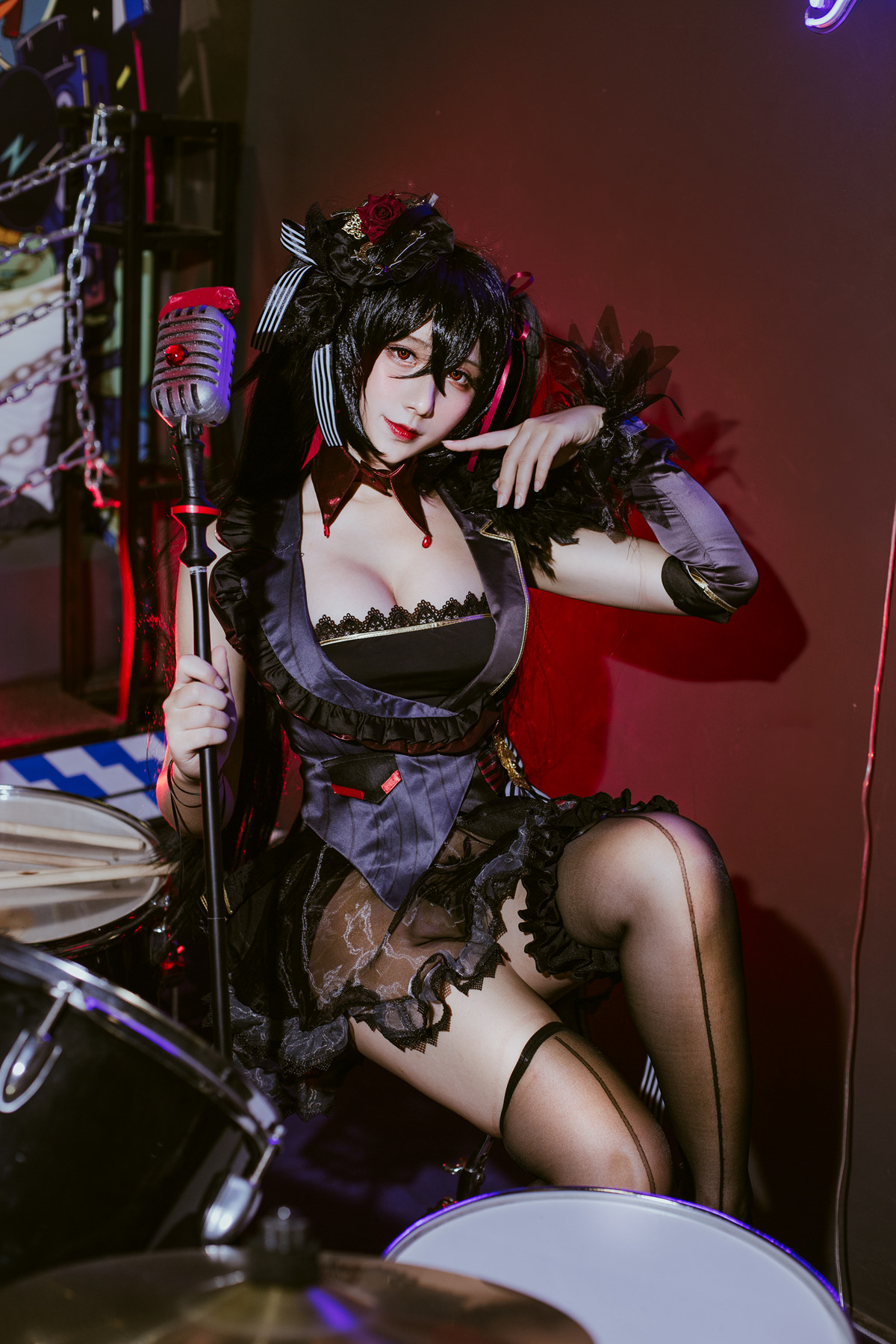 Cosplay 九曲Jean 大凤打歌服(30P)