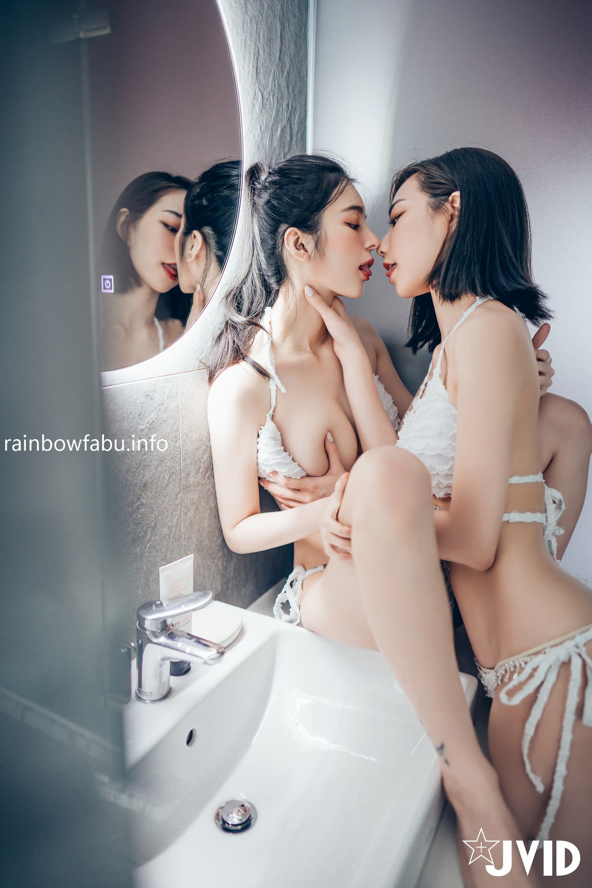JVID精品 啾啾×辰辰-两位校花互动