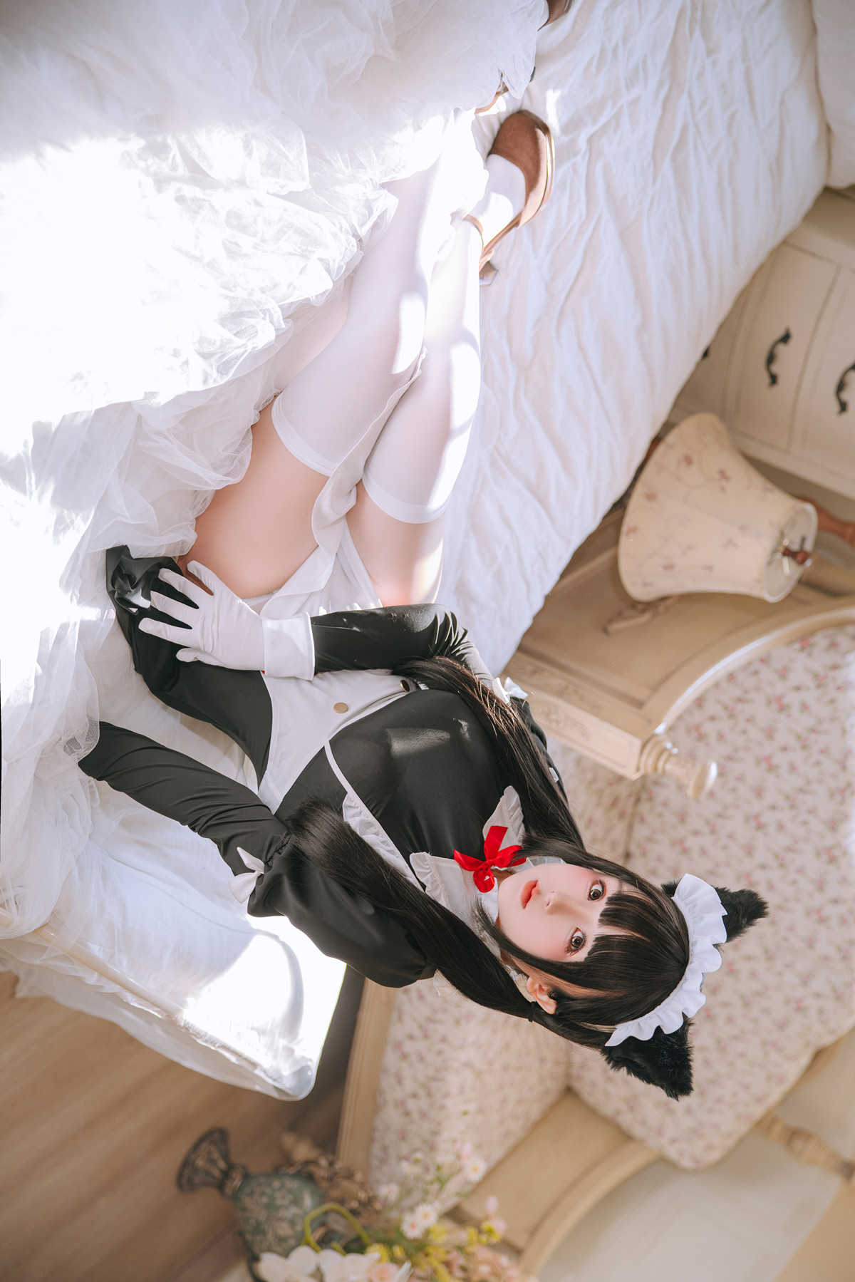 Cosplay Rinaijiao日奈娇 猫娘女仆 Set.01(45P)