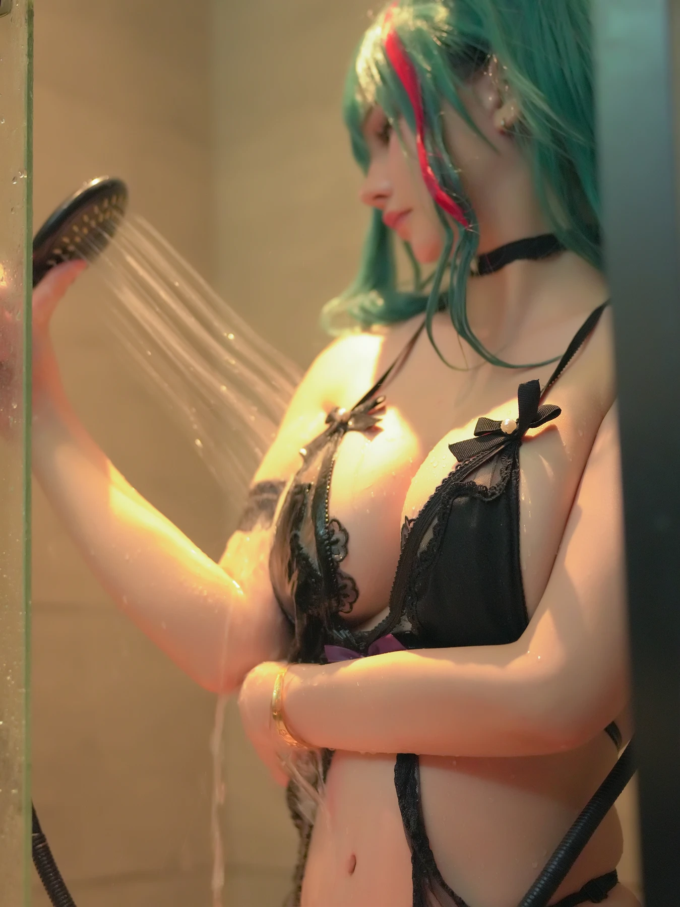 Cosplay 前羽_rr – 碧蓝航线 环洗手间