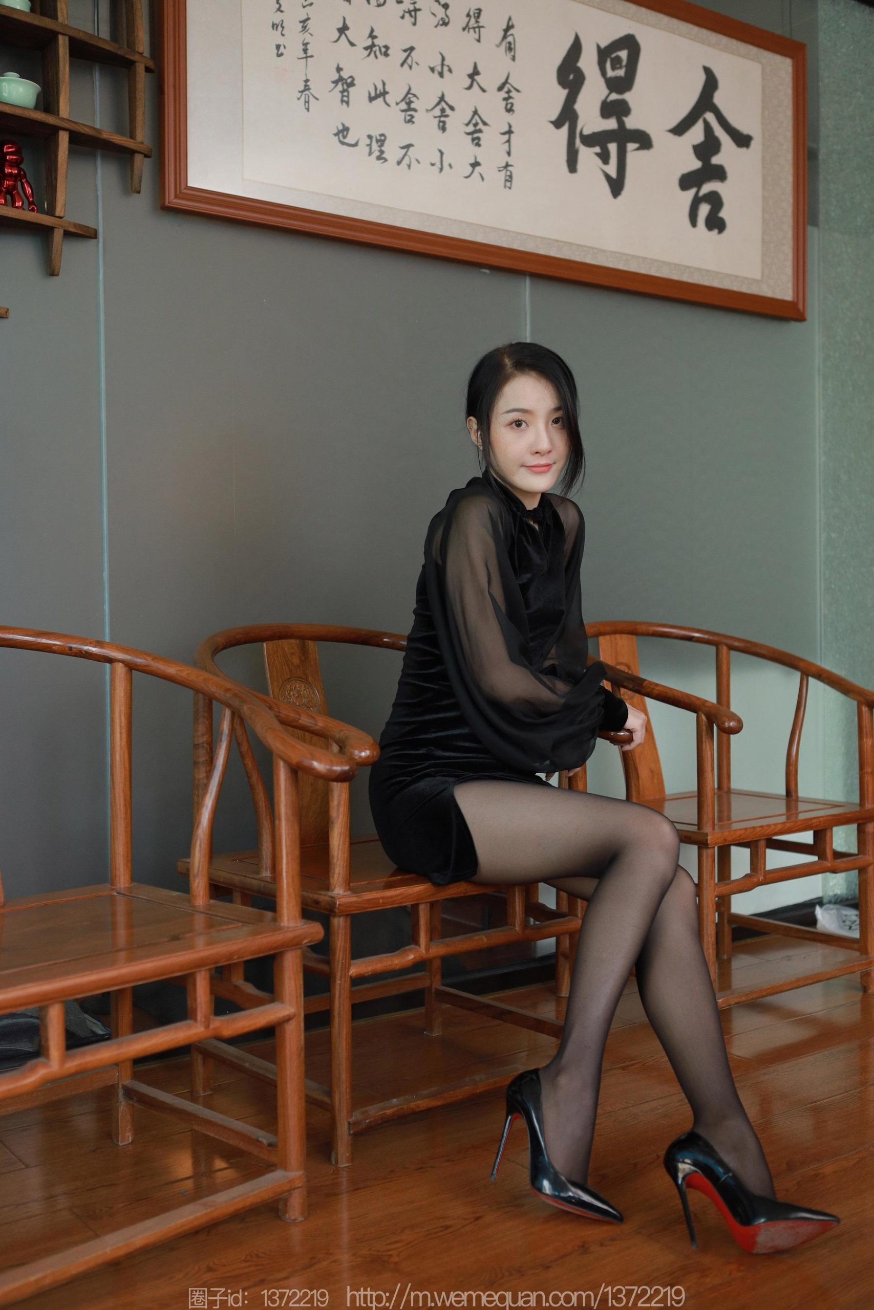 IESS异思趣向 - 模特：婉萍 《黑色蔷薇》