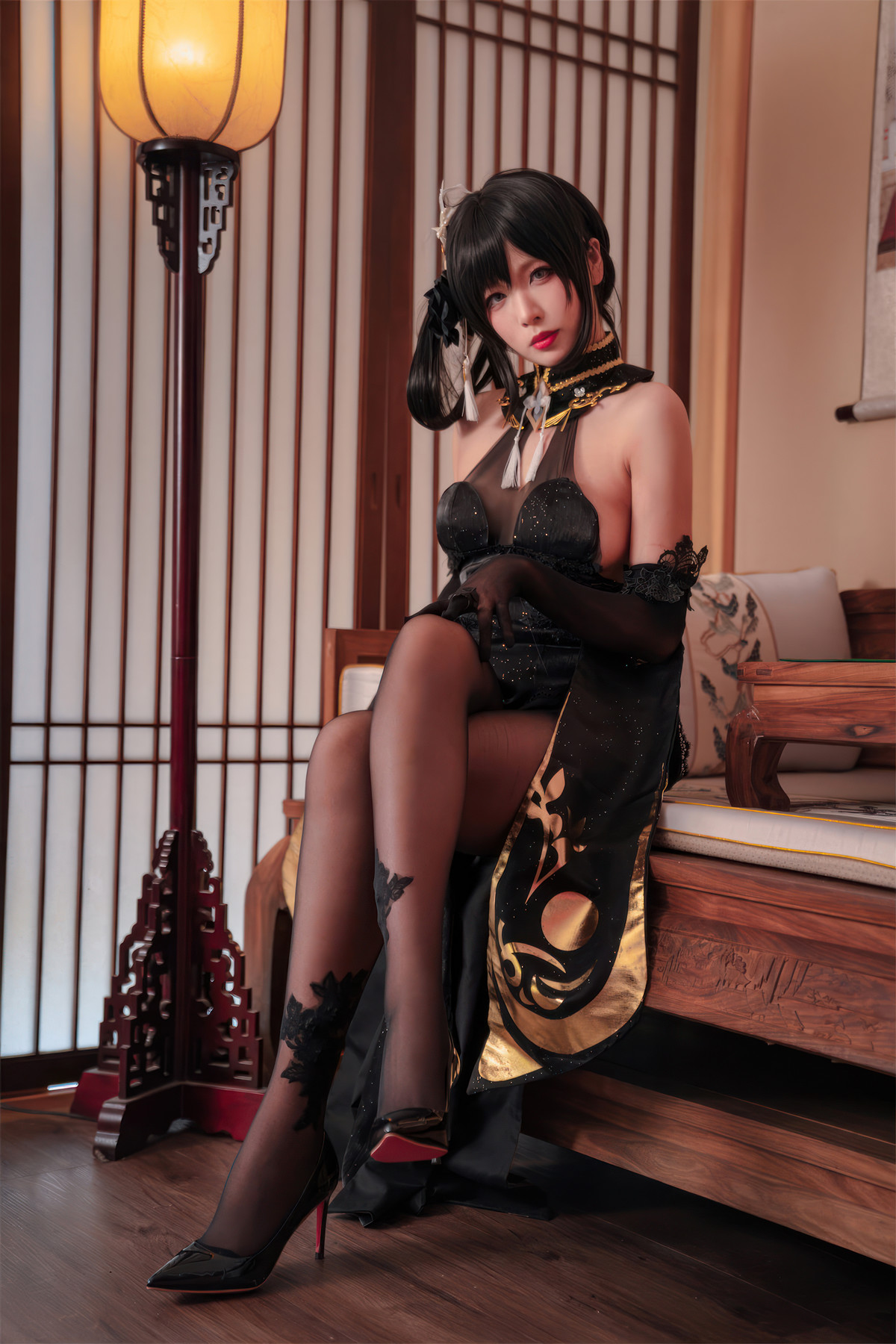 Cosplay 轩萧学姐 碧蓝航线 镇海(45P)