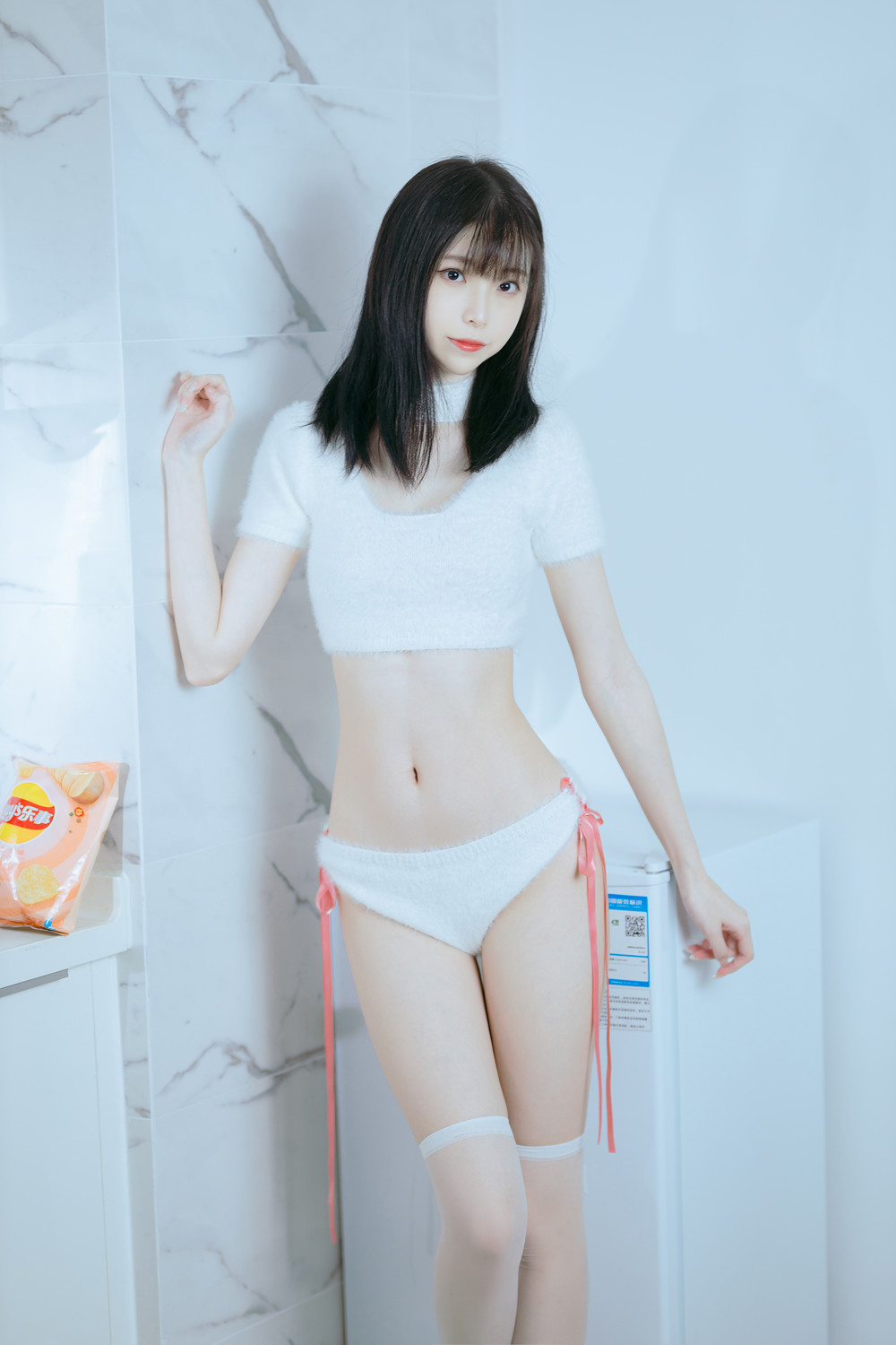Cosplay 许岚LAN – 纯欲毛衣(41P)