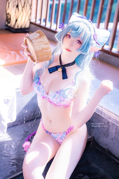 Coser@幼愛Youmeko 黑漆皮高跟兔女郎