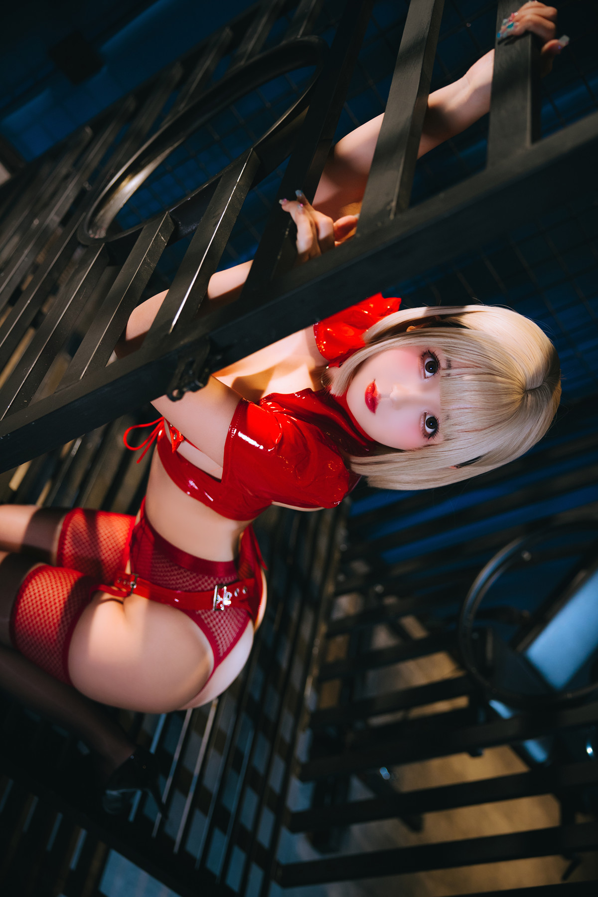 Cosplay Rinaijiao日奈娇 狱长姐姐 Set.01(54P)