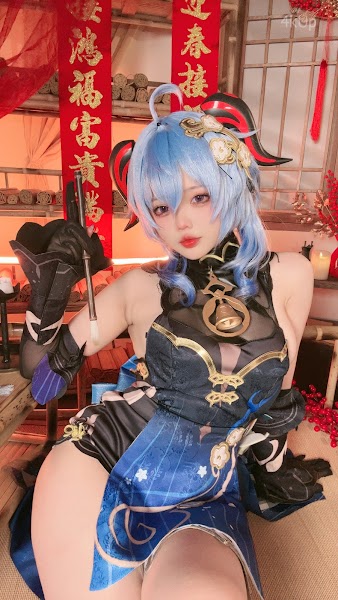 Coser@小瑶幺幺 甘雨海灯节礼服