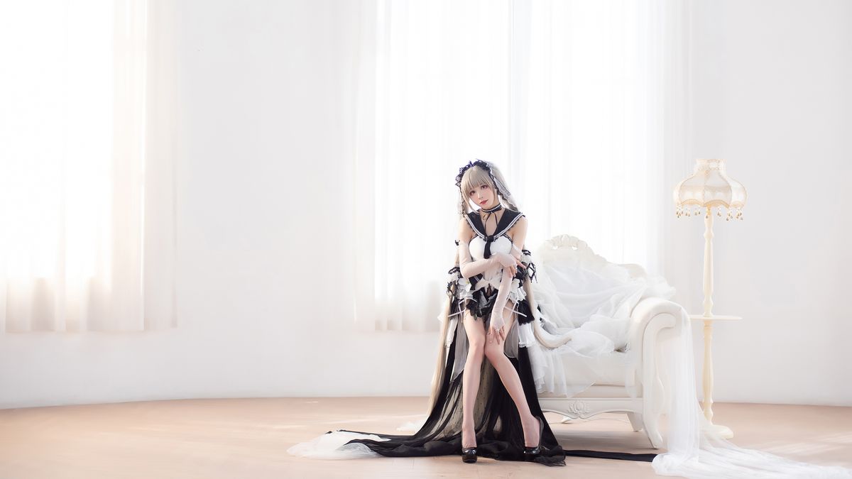 Coser@Tomoyo酱 – 碧蓝 可畏礼服 (28P)