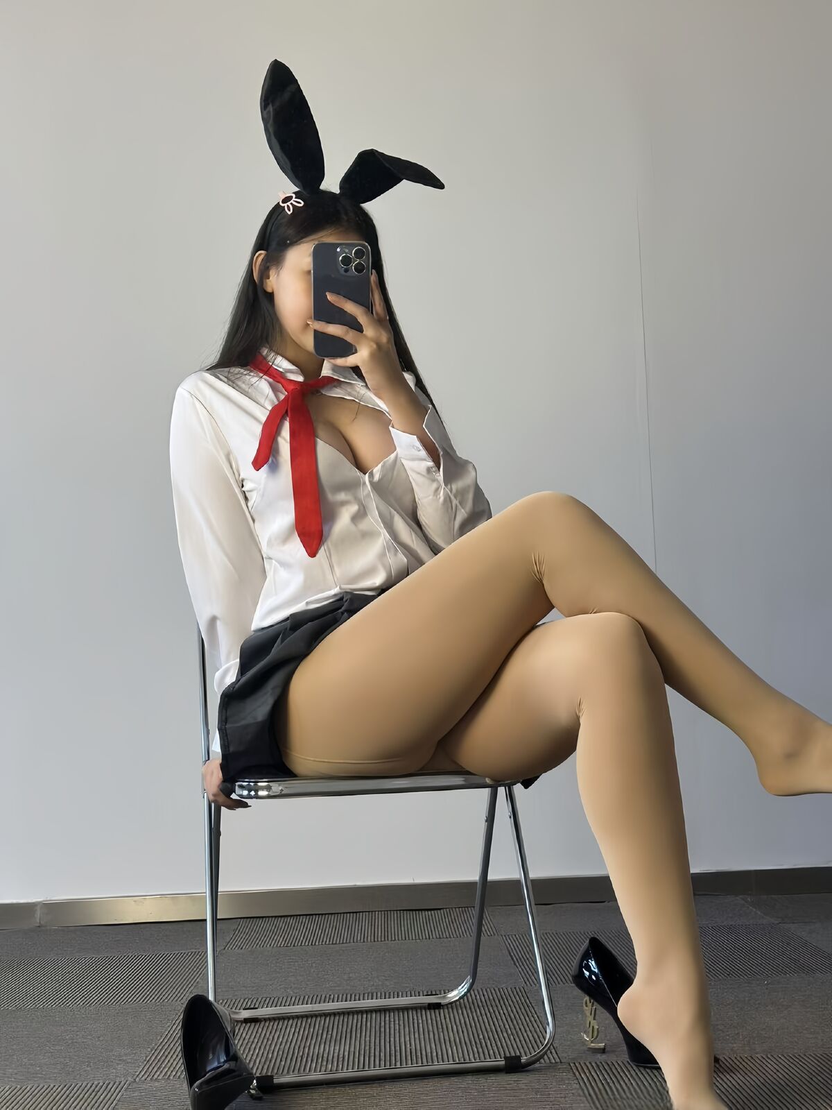 Mei Shao Nu Baby 美邵女Baby – 兔女郎学姐性感肉丝 (41P)