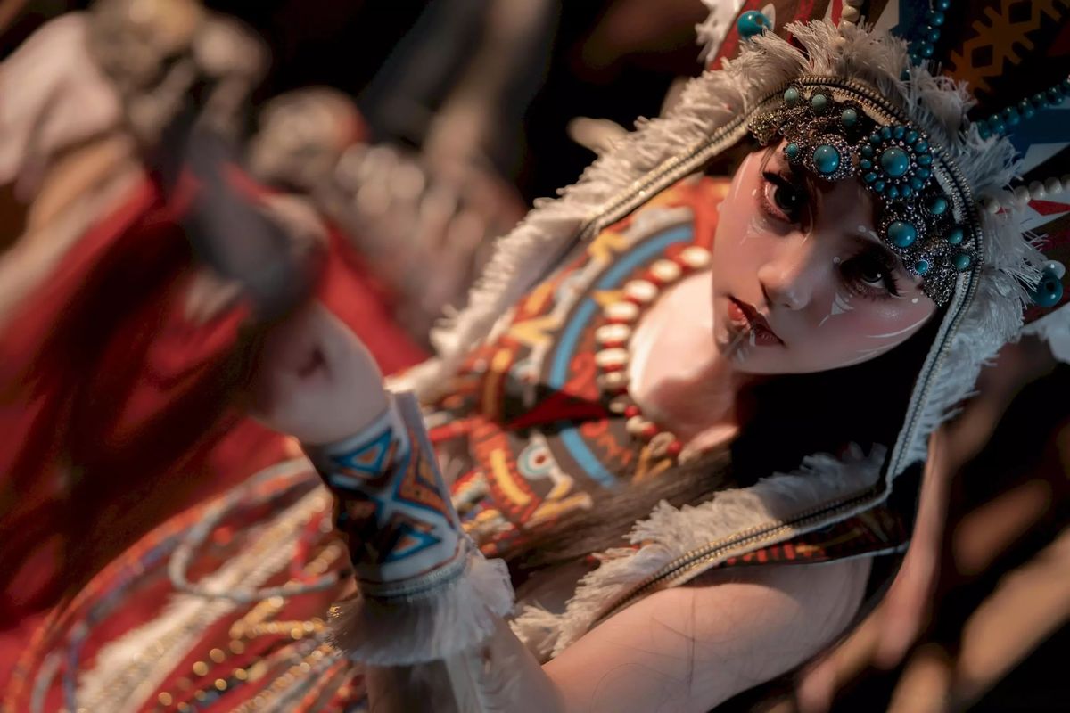 Coser@Bangni邦尼 – 印第安 紫舞龙 Part1 (51P)