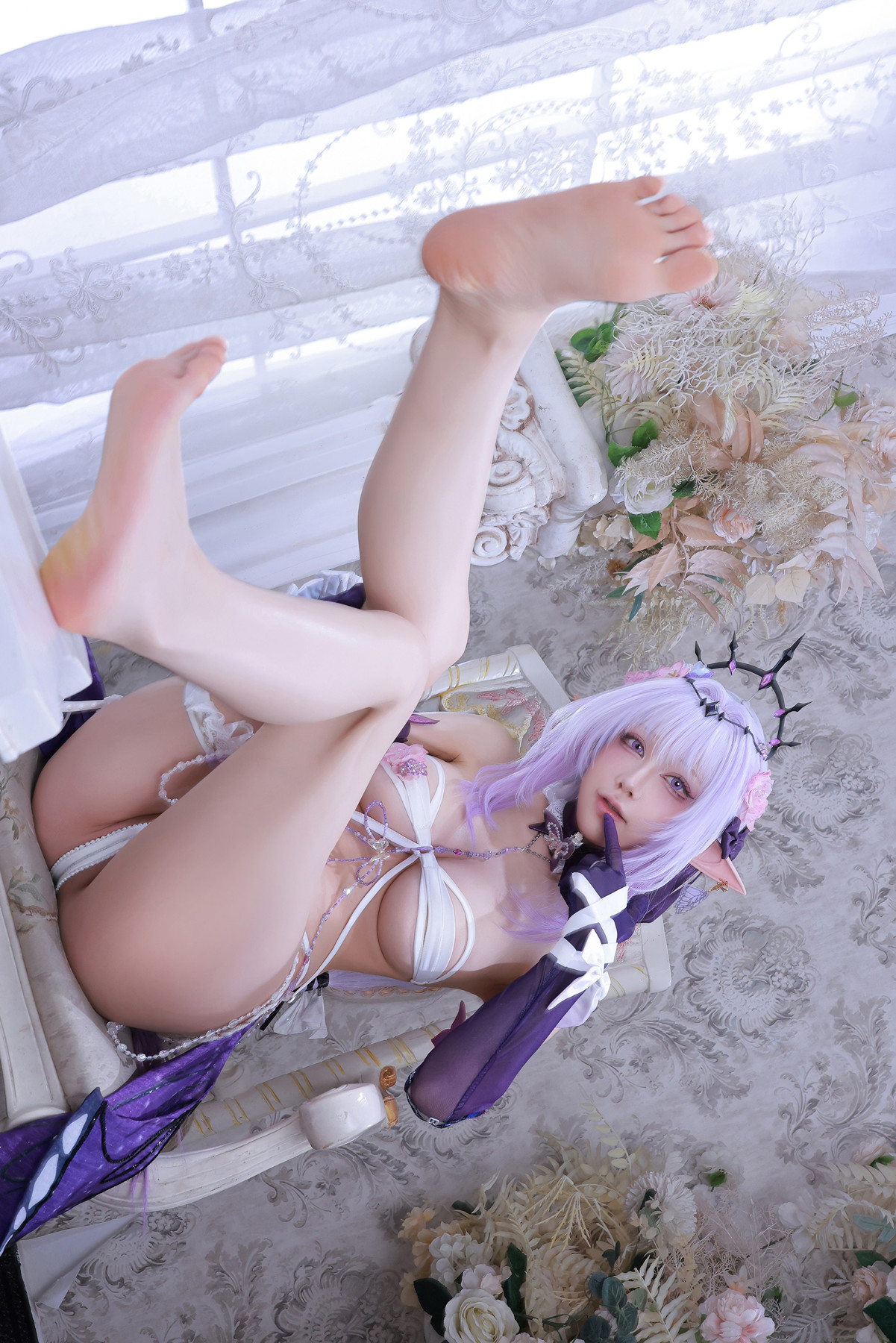 Cosplay 水淼Aqua – 遐蝶(71P)