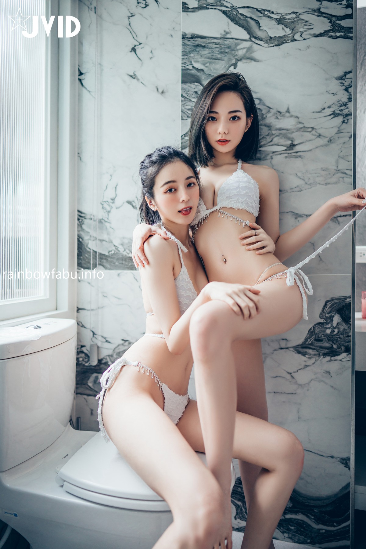 JVID精品 啾啾×辰辰-两位校花互动