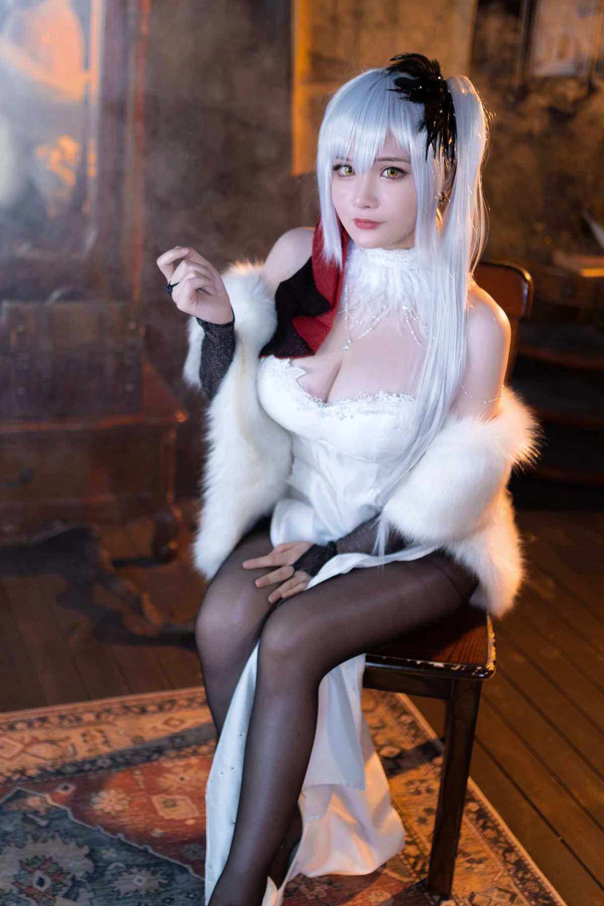 Cosplay 前羽_rr – 碧蓝航线 德雷克