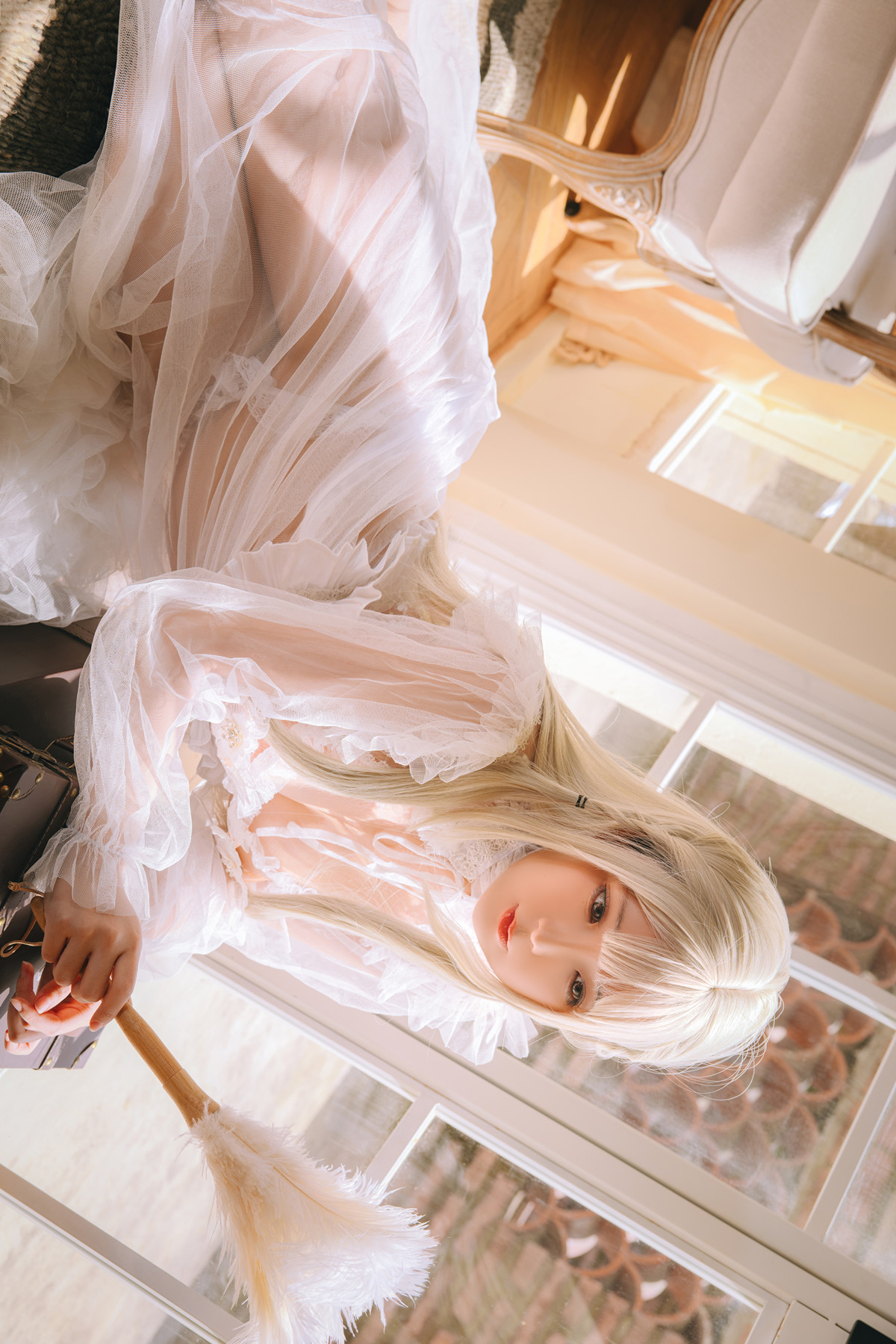 Cosplay Rinaijiao日奈娇 白纱衣 Set.01(60P)