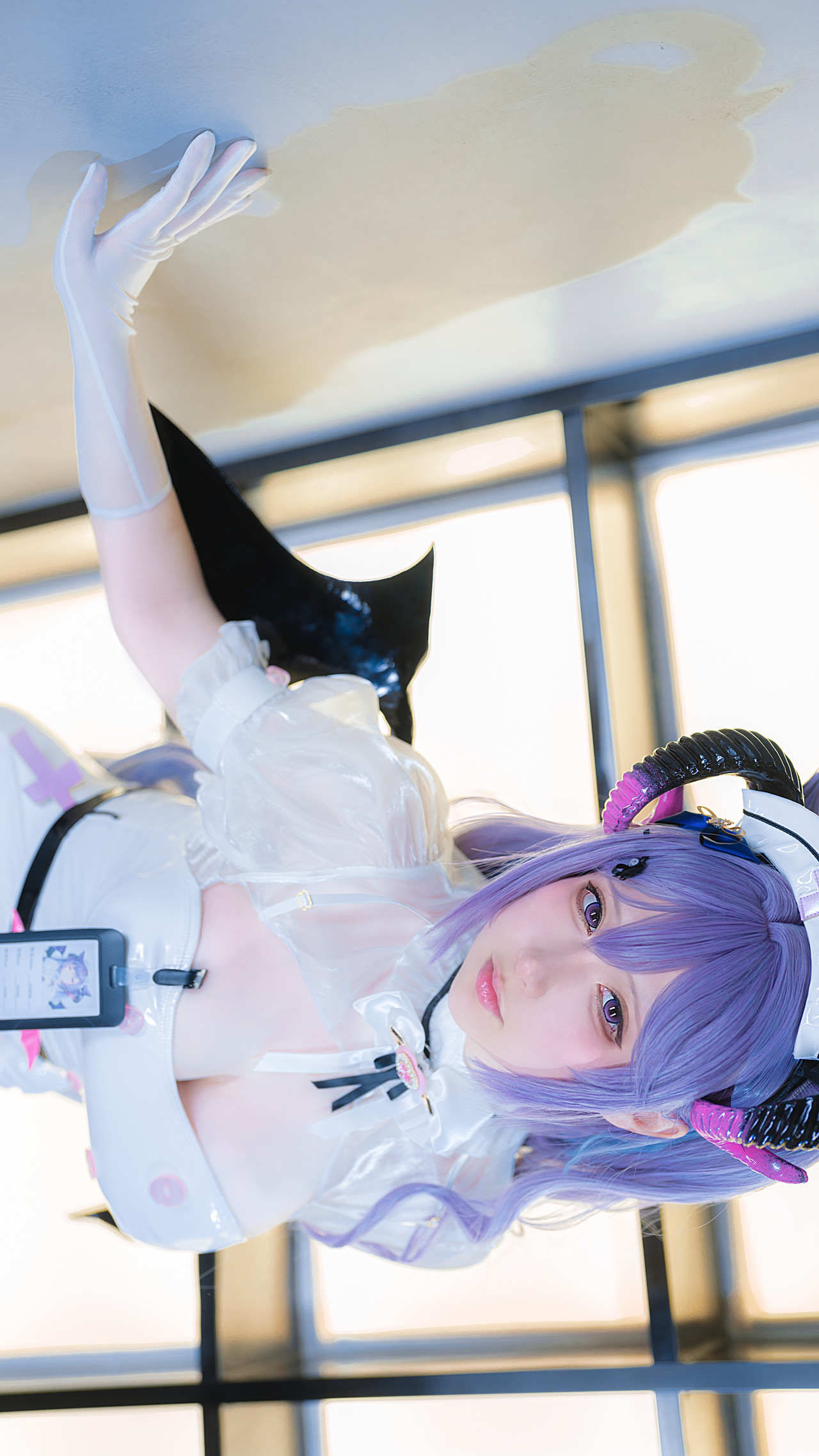 Cosplay 樱梨梨 刻晴魅魔护士(28P)