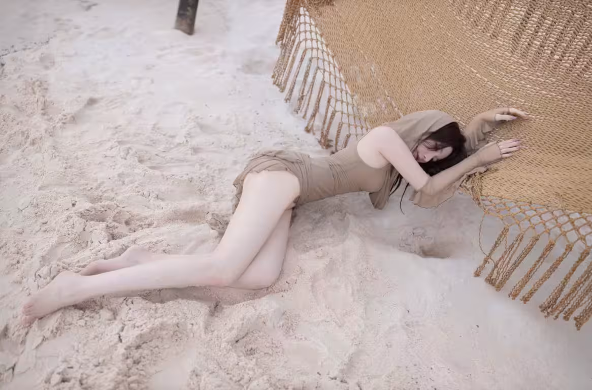 (Cosplay) 魚子醬雨後海灘寫真 (107P)