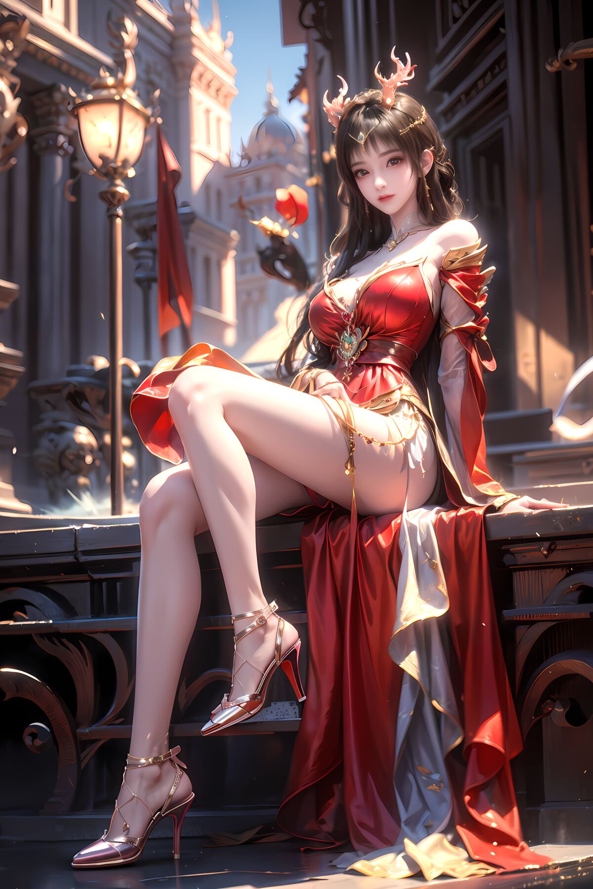 AI Generated 百炼成神 – 云落 (81P)