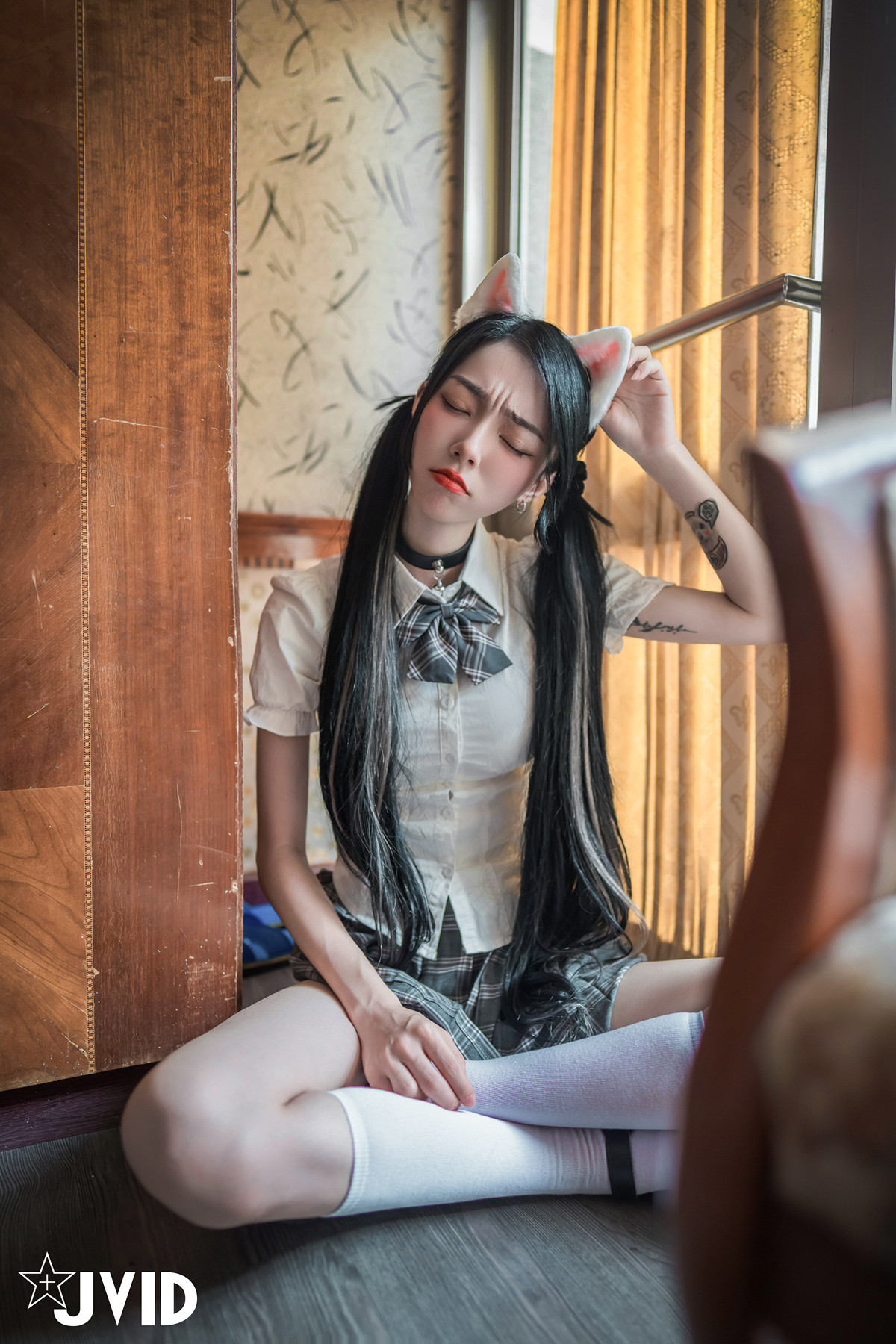 JVID 飄飄哥 – 貓咪收養手冊😺巨乳人形貓 女神飄飄🔞黑貓白貓能讓主人舒服的都是好貓🥵路邊遇見一隻超可愛待認養的美少女貓咪🤤當然要帶回家❤️ Set.03