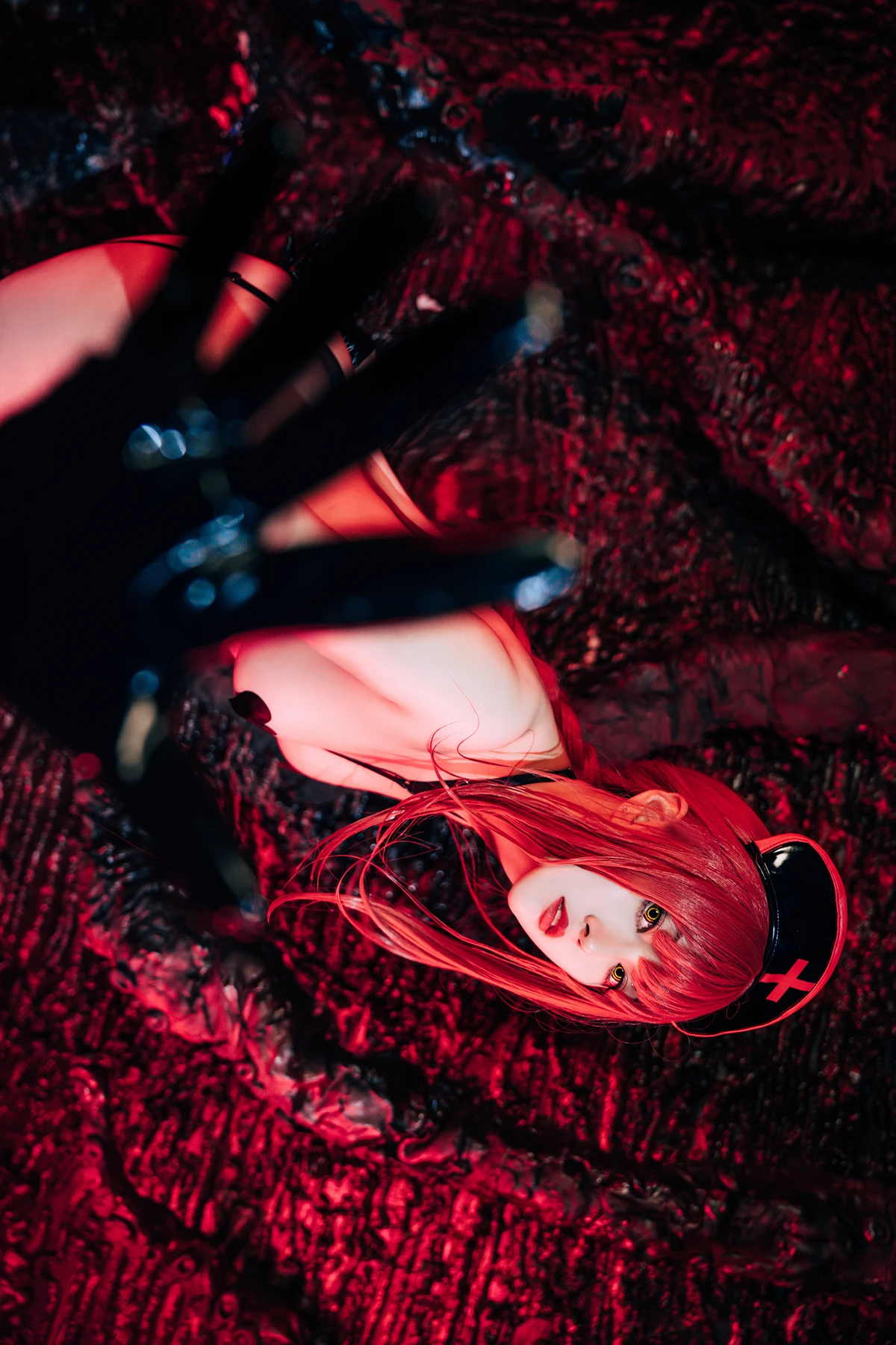 Cosplay Natsuko夏夏子 – 玛奇玛护士