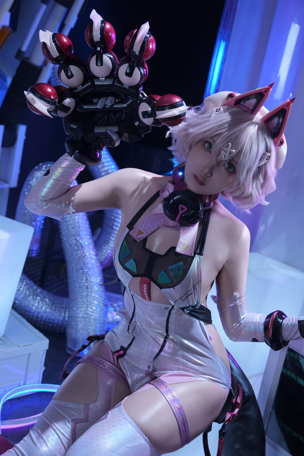 Cosplay 小和甜酒 交错战线绯俐(50P)