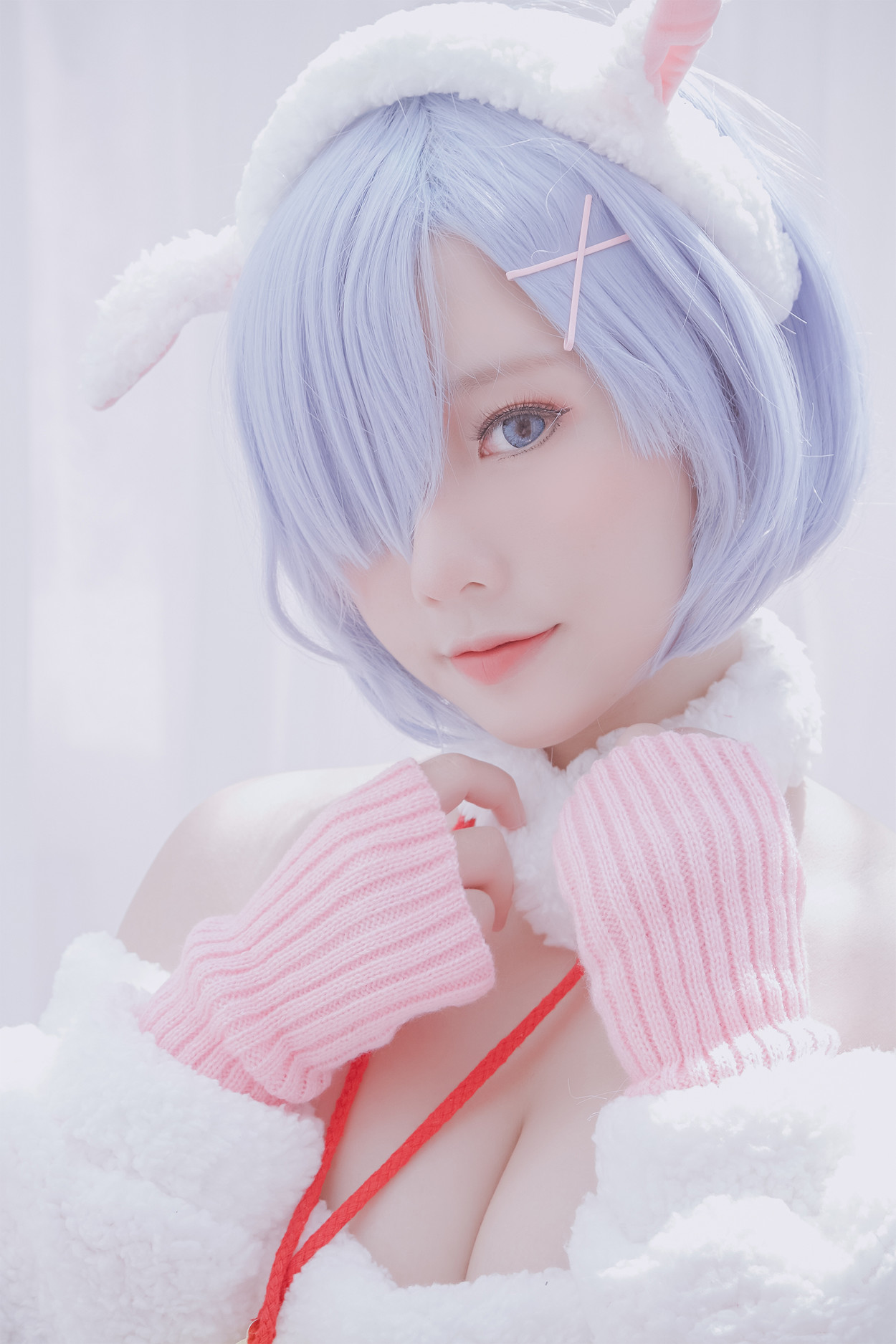 Cosplay Messie Huang レム Rem the Sheep(48P)