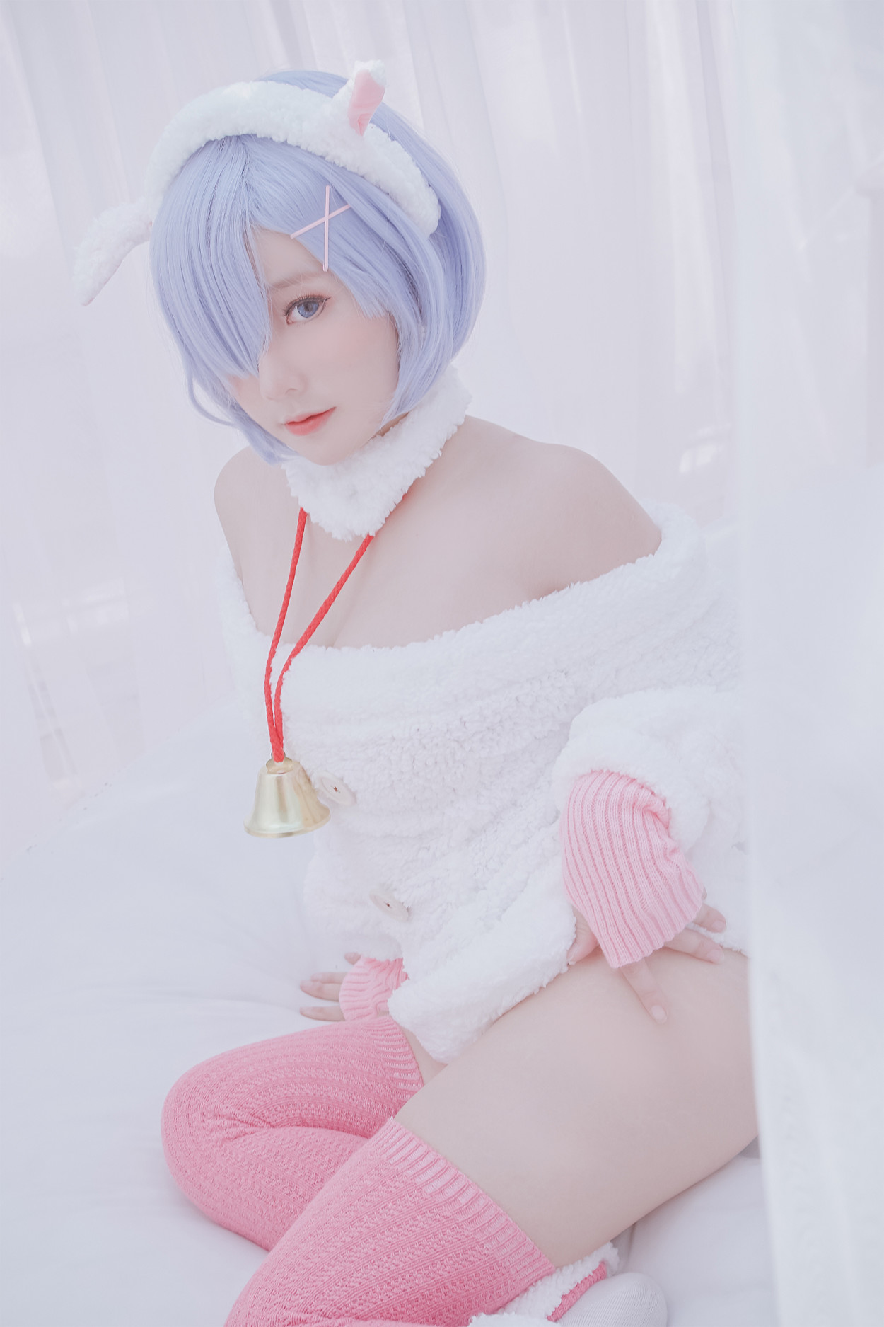 Cosplay Messie Huang レム Rem the Sheep(48P)