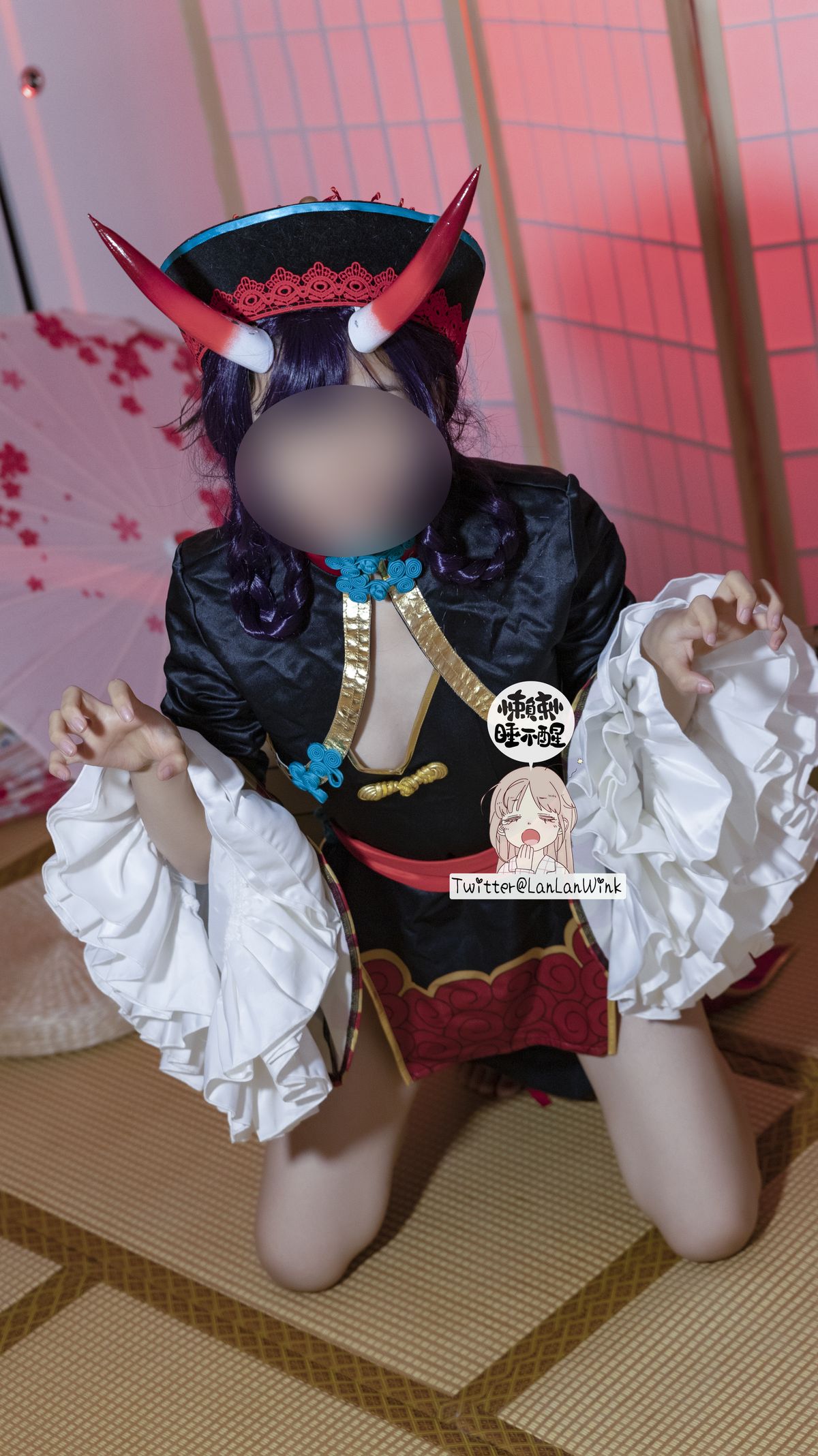 Coser@懒懒睡不醒 – 酒吞童子 (49P)
