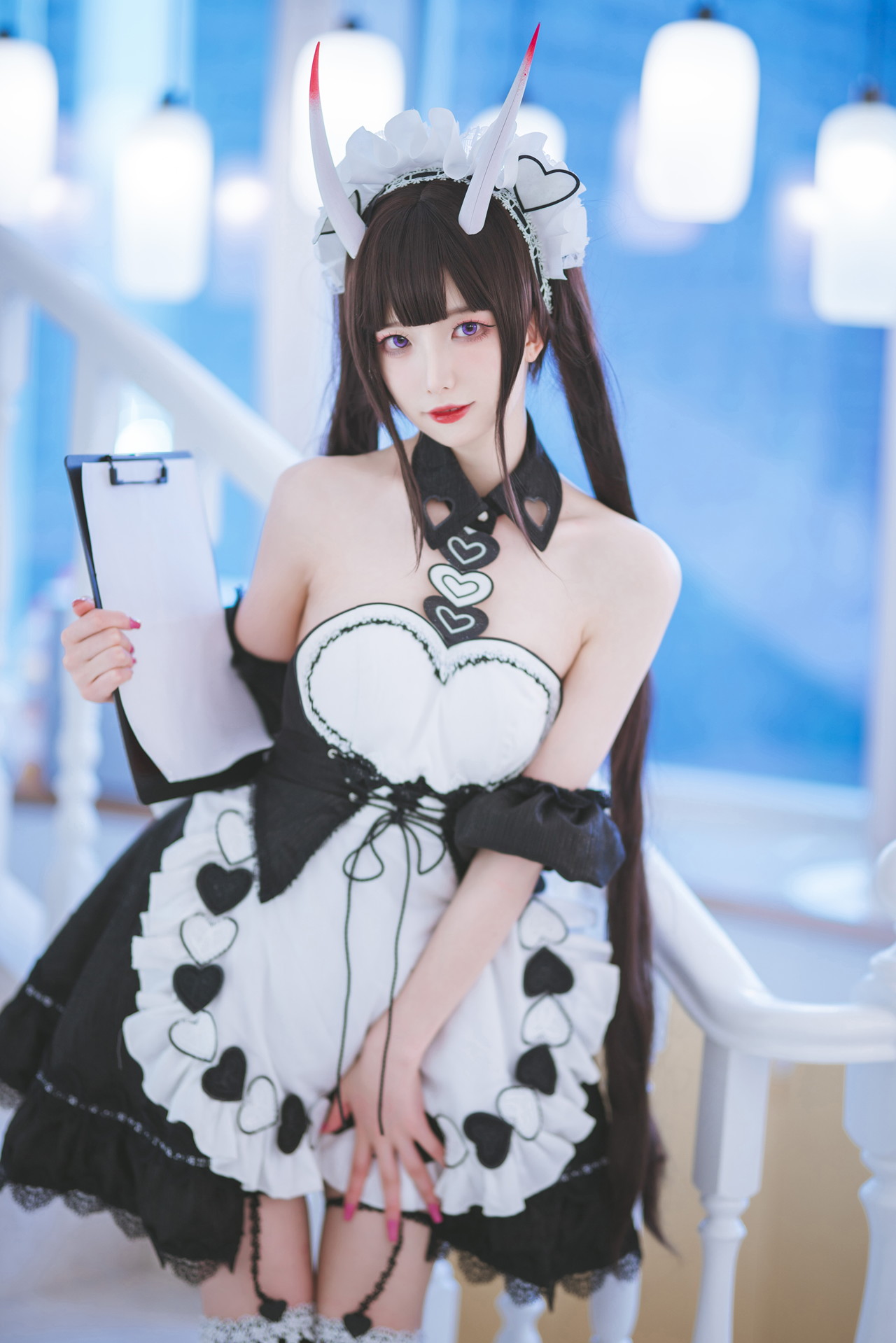 Cosplay 封疆疆v 能代女仆(40P)