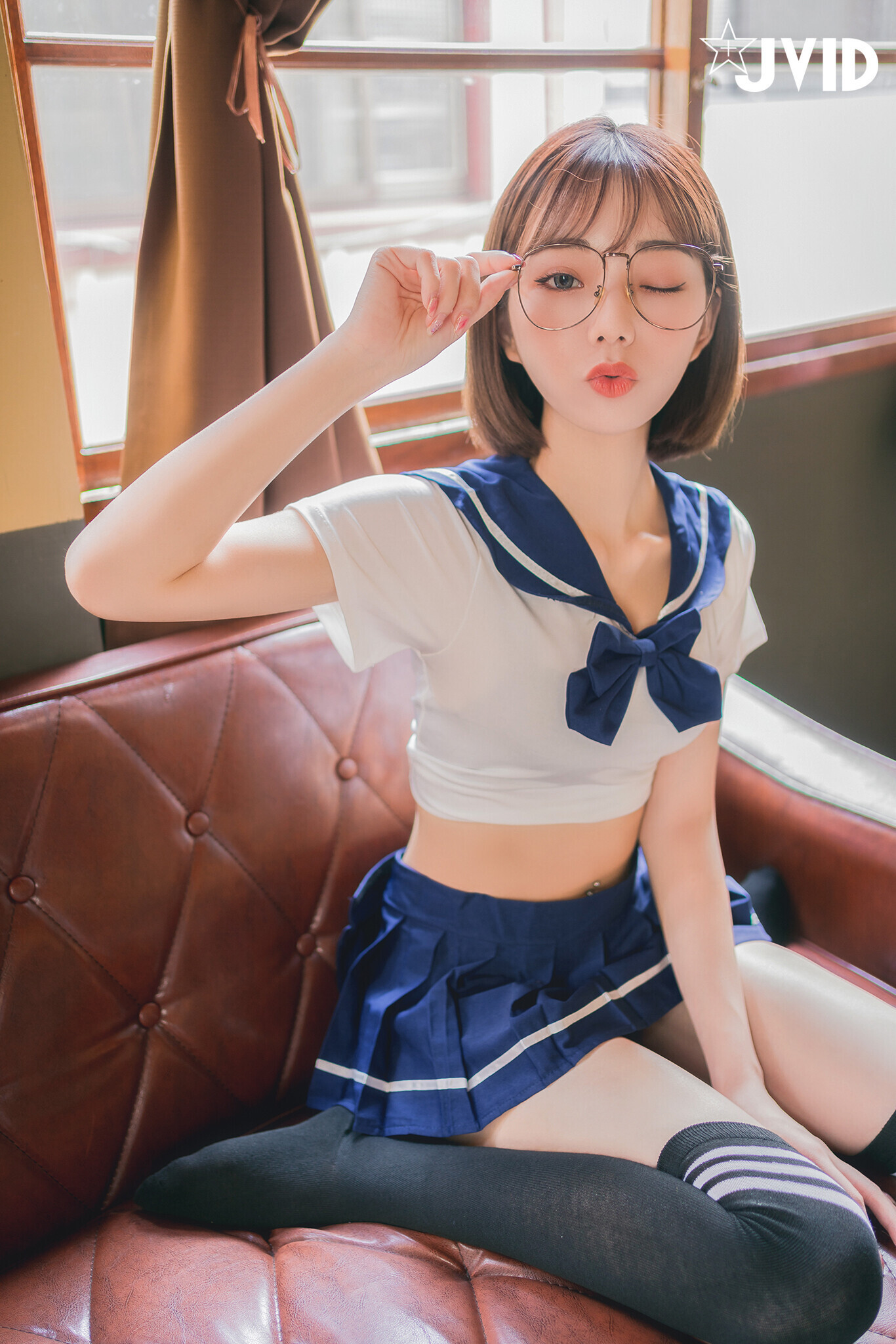 JVID 啾啾 性感高校生啾啾～濕身死庫水！ Set.01(70P)