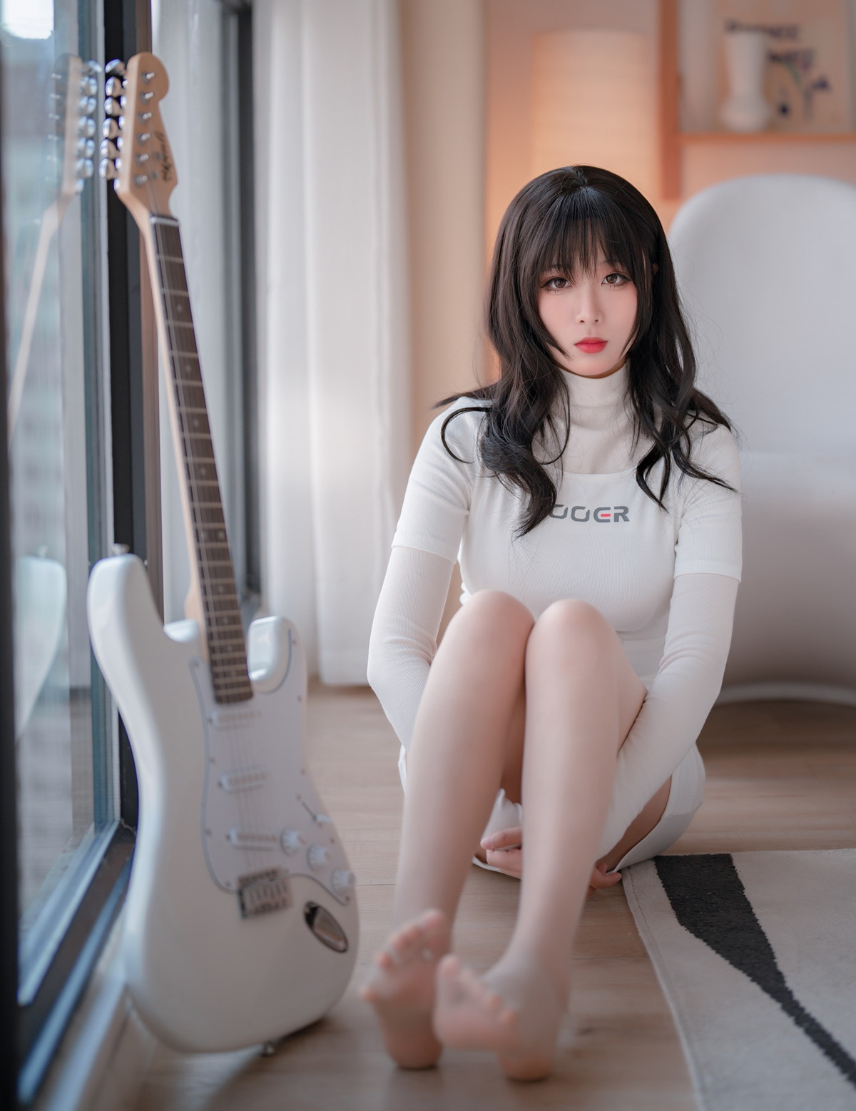 Cosplay 轩萧学姐 吉他妹妹肉丝(60P)