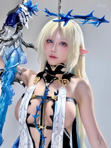 Coser@水淼Aqua 遐蝶+芙露德莉斯 自拍