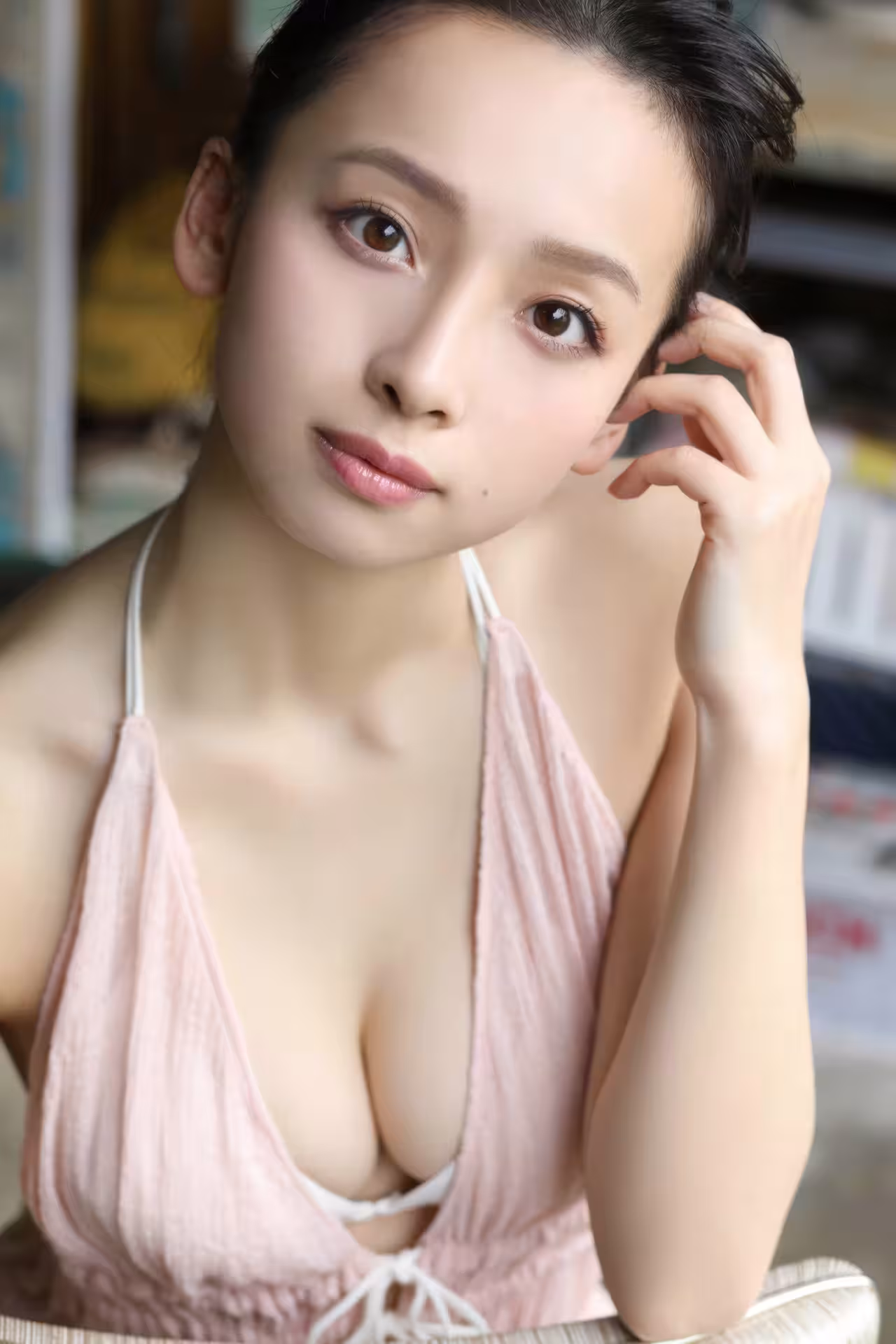 [華村あすか] 從這個角度看身材太犯規 想像空間全開 (36 Photos)