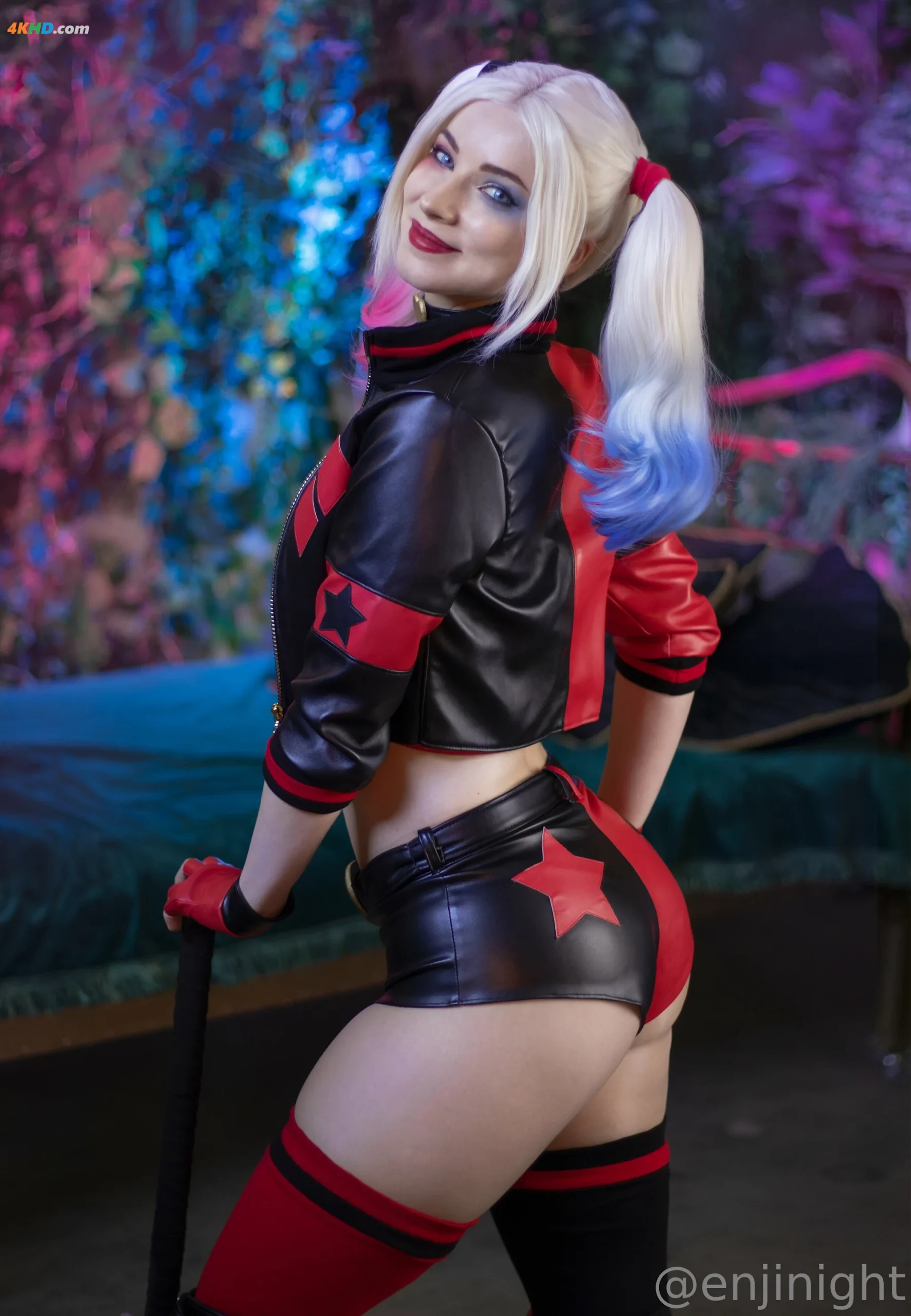 Enji Night – Harley Quinn(55MB)(29photos)