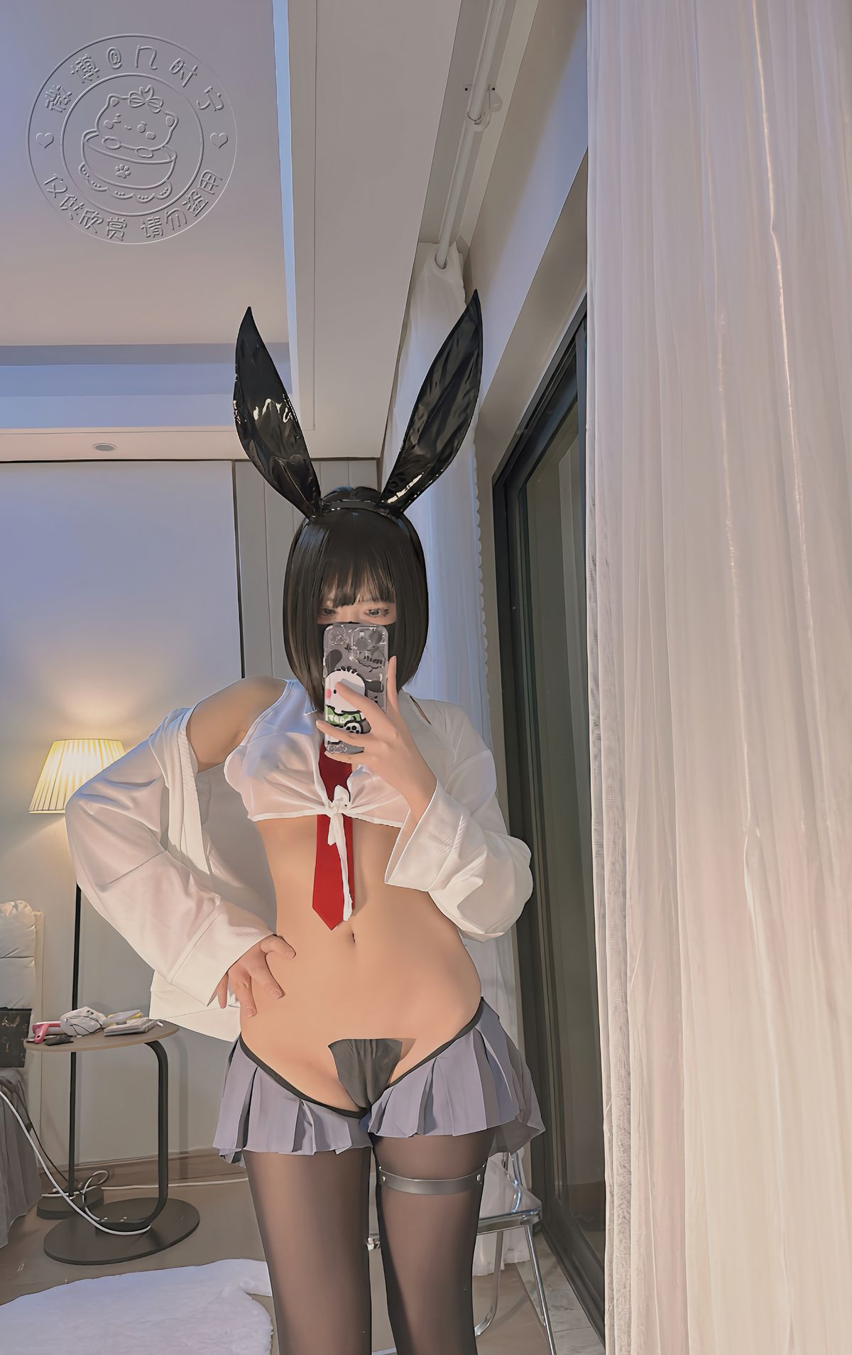 Coser@几时宁 – 逆JK兔女郎 (24P)