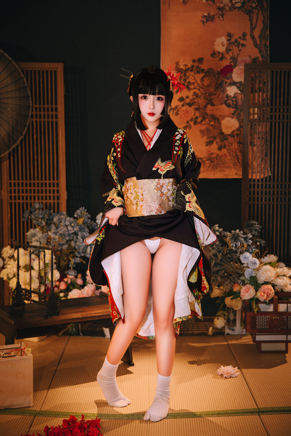 Cosplay Rinaijiao日奈娇 花魁狐妖 Set.01(60P)